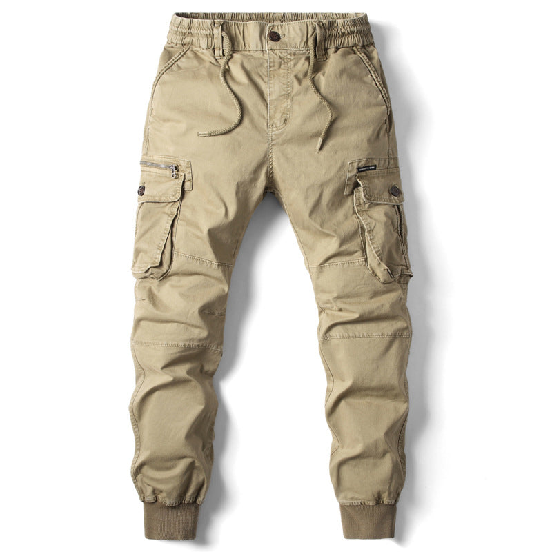 Trevor - Pantalón cargo casual con varios bolsillos para hombres