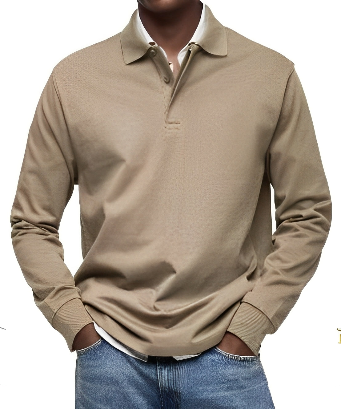 Willis - Elegante suéter con botones para hombres