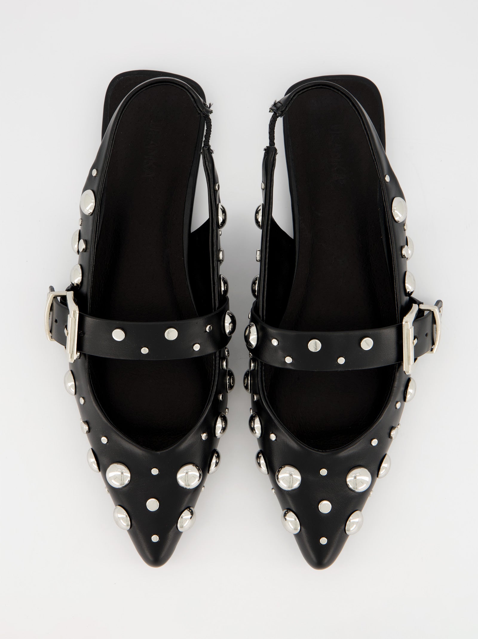 Zapatos planos destalonados con tachuelas - Munn