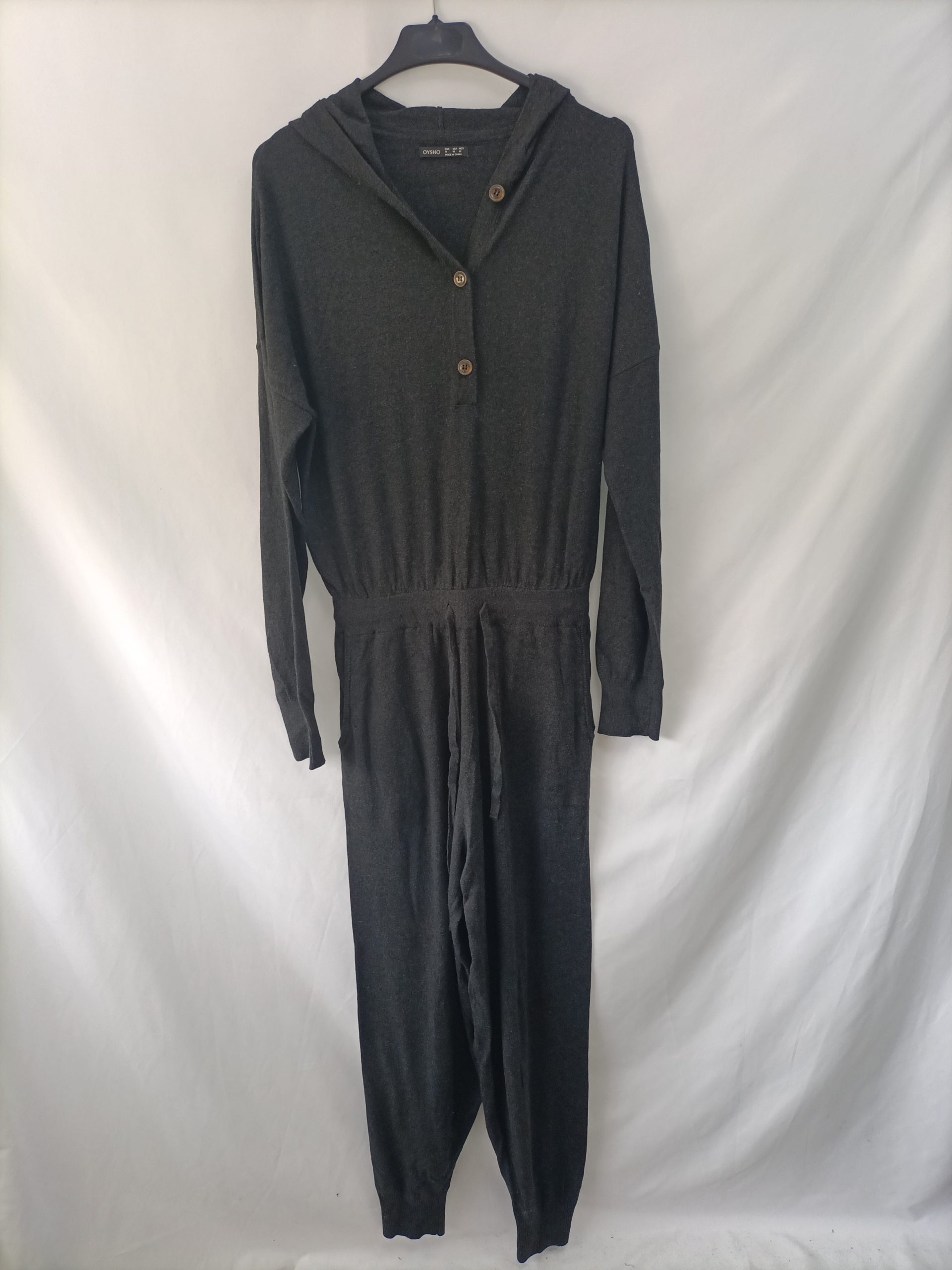 OYSHO. Mono gris punto T.m