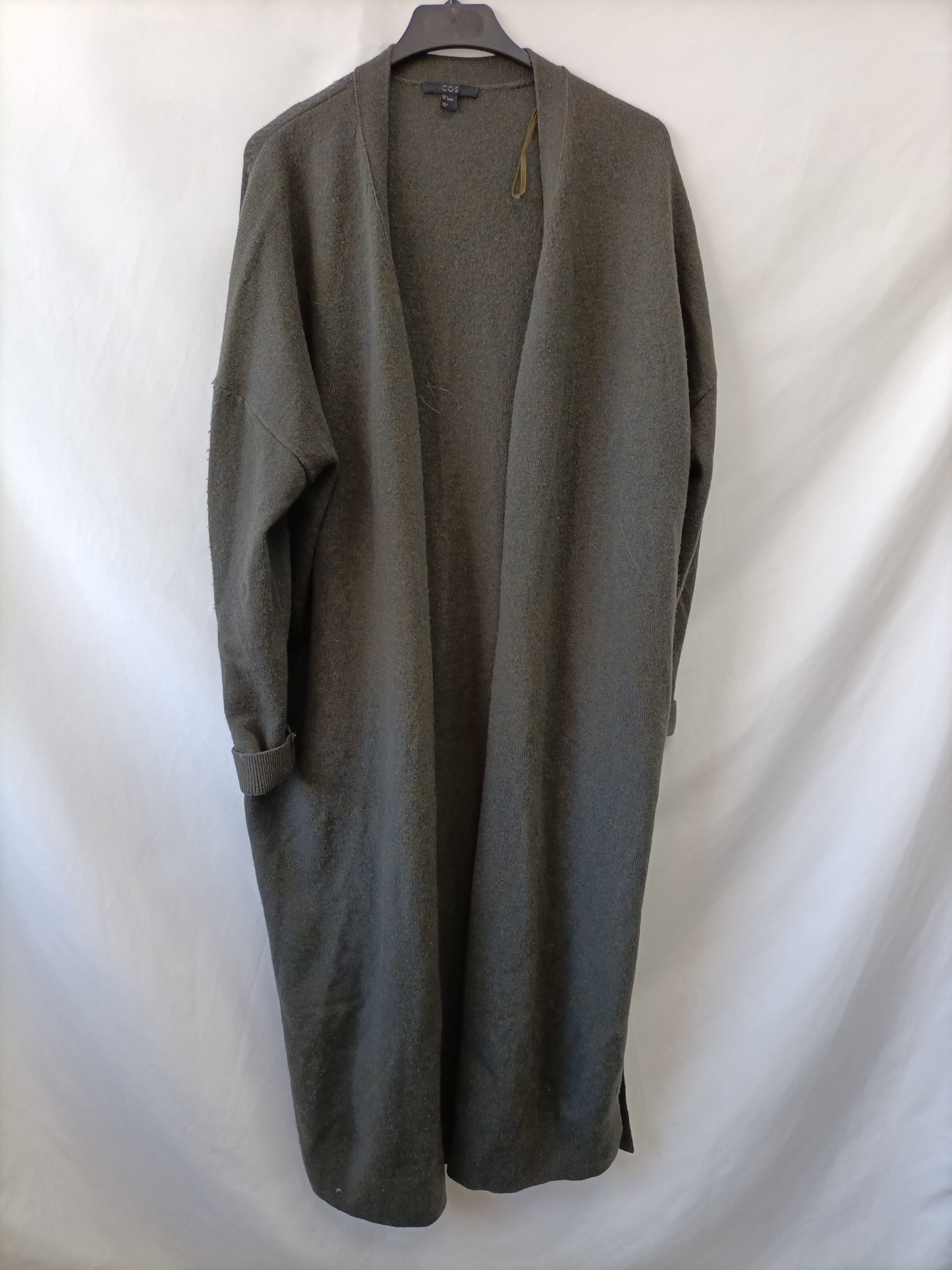 COS. Cárdigan largo T.s