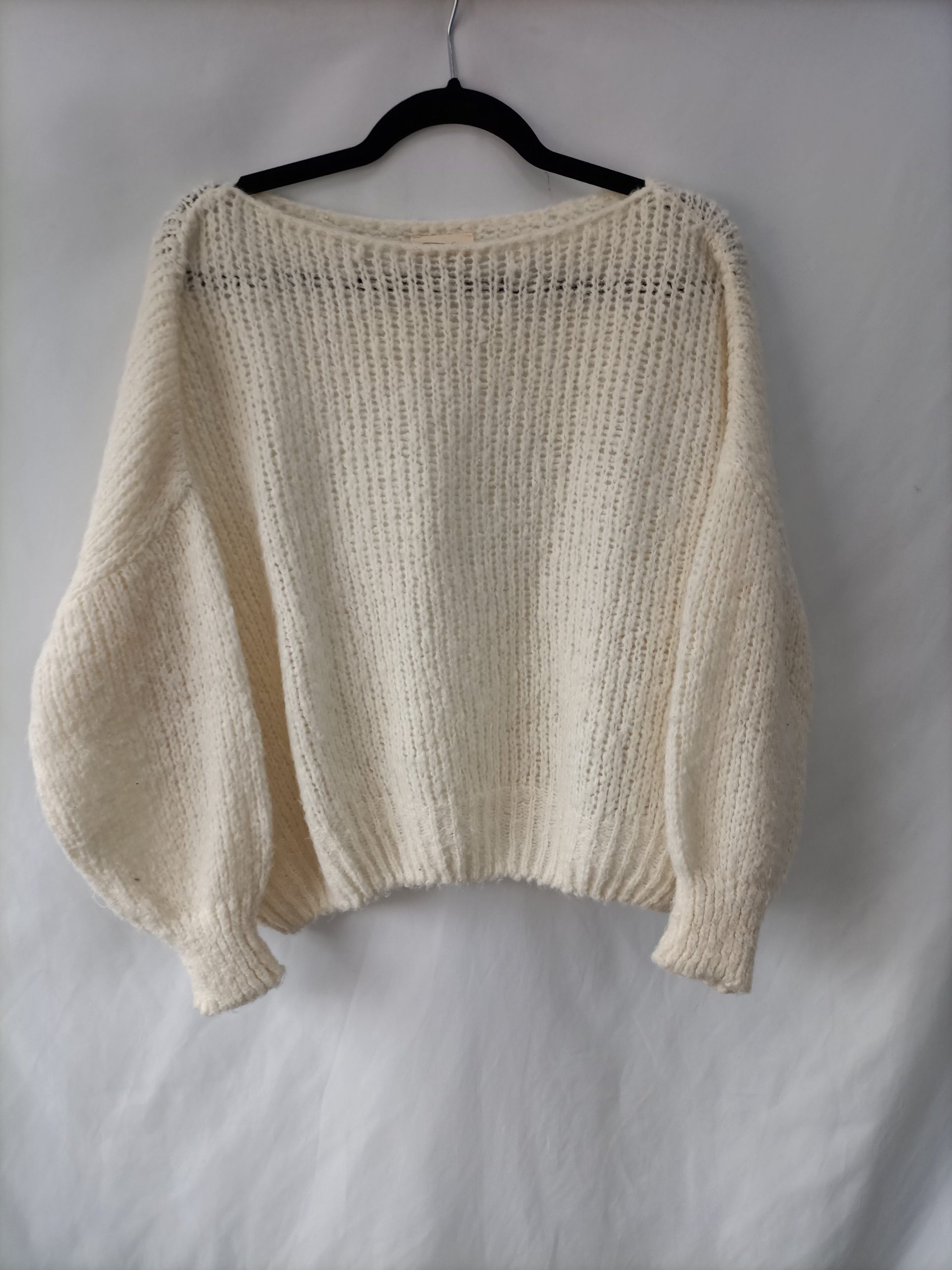 AMÉRICAN VINTAGE. Jersey beige oversized T.xs/s