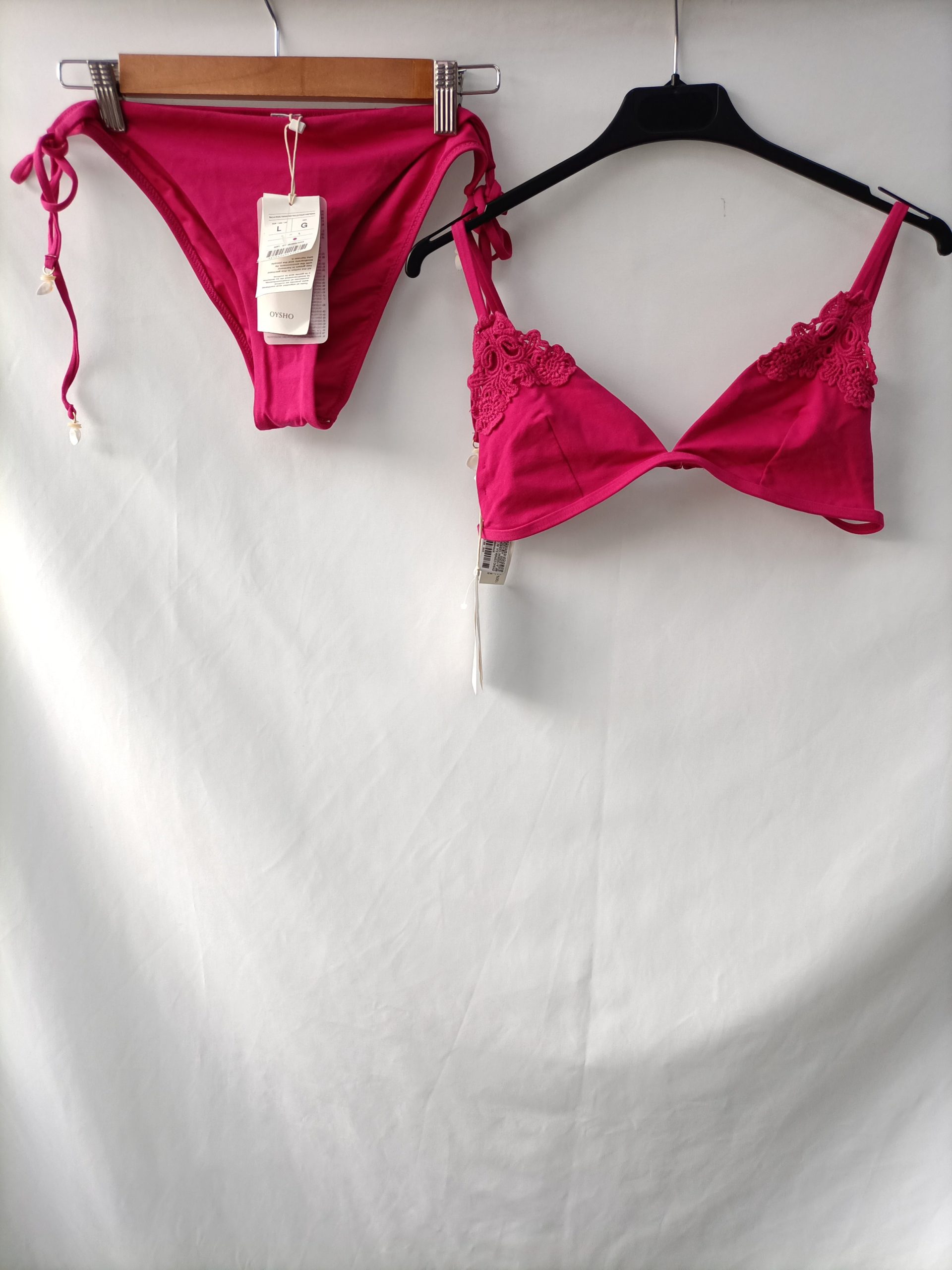 OYSHO. Bikini rosa T.l