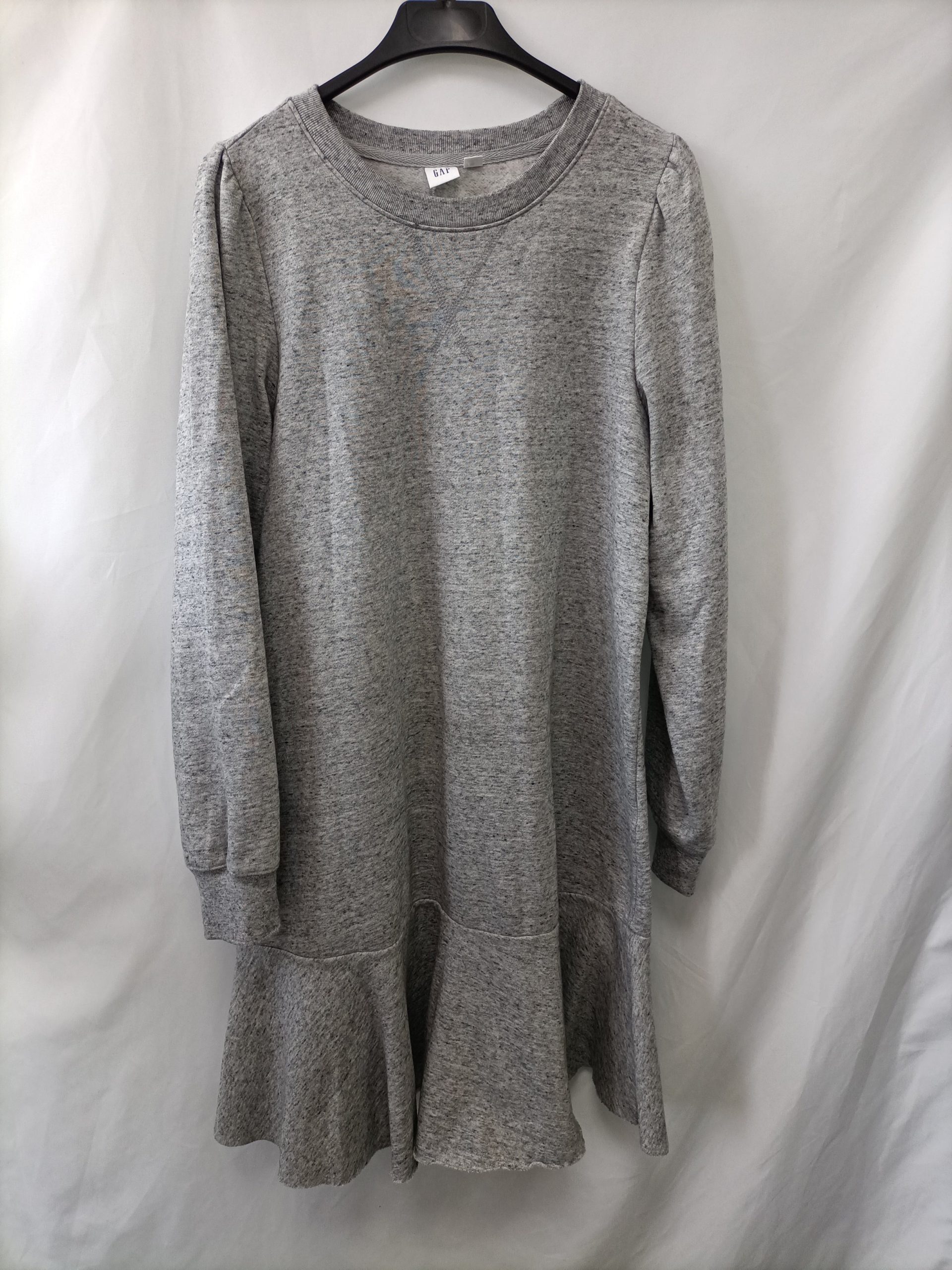 GAP. Vestido jaspeado gris T.m
