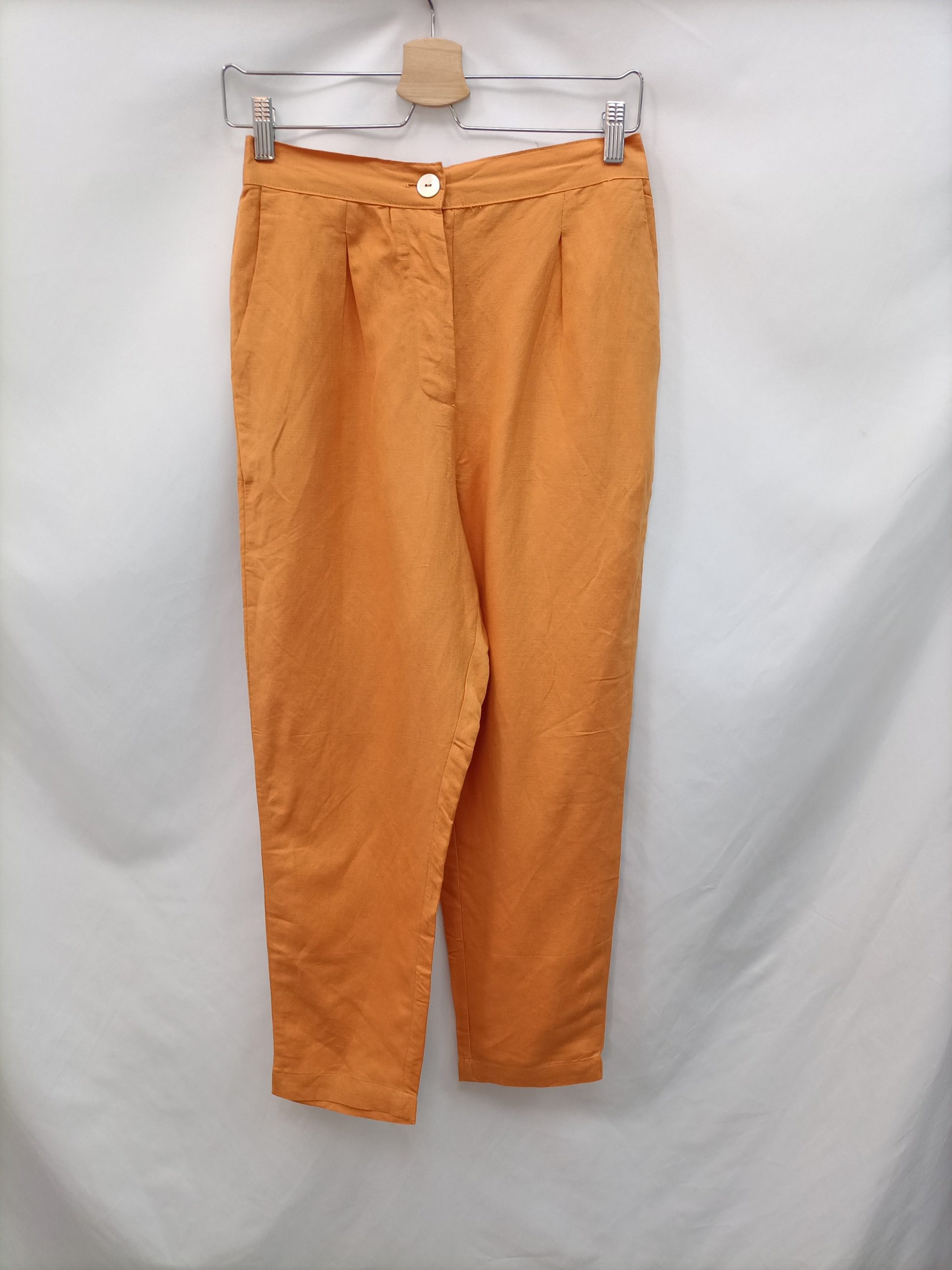 OYSHO.Pantalones anchos Lino T.M
