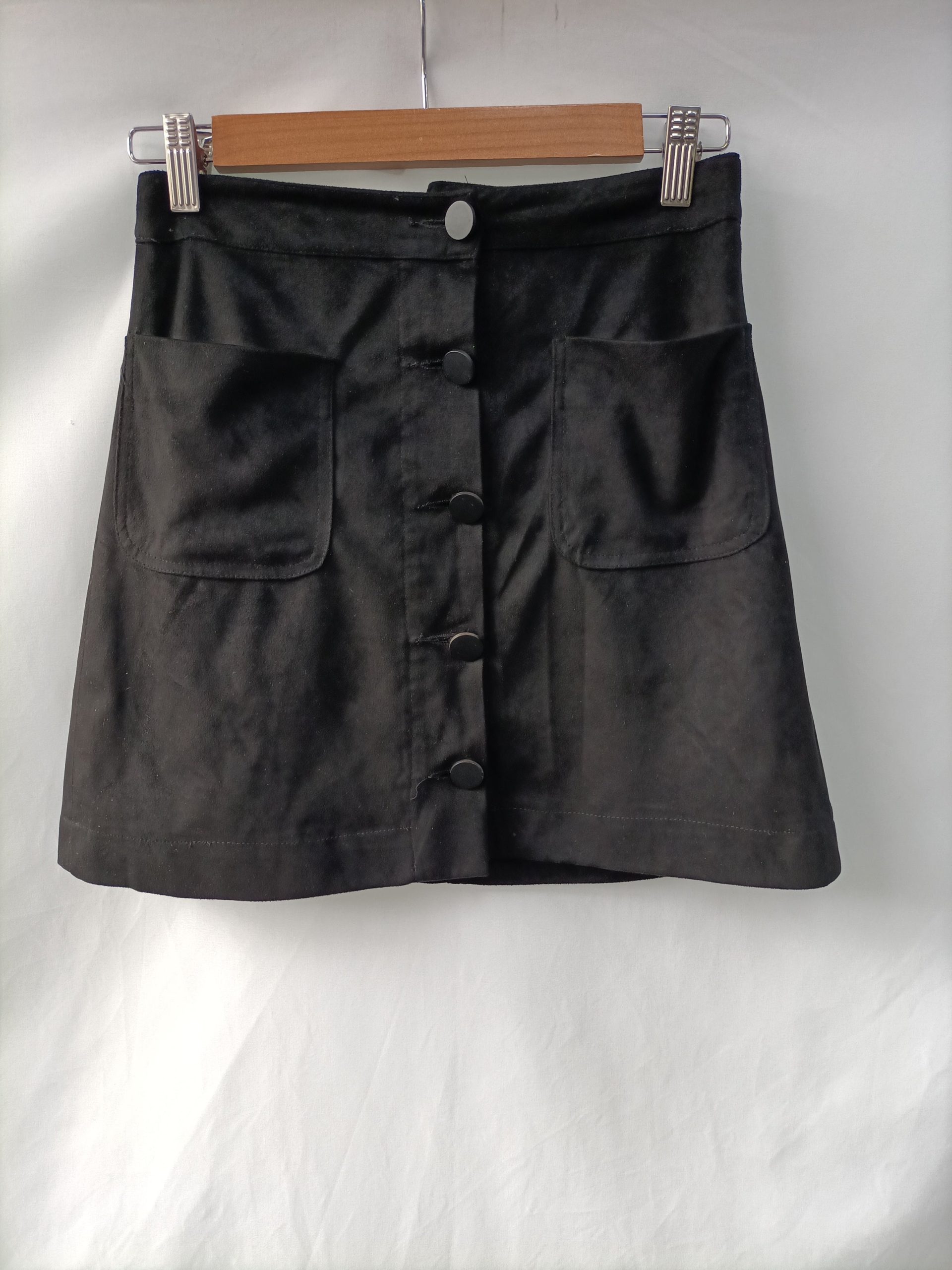 MAJOLICA. Falda antelina T.m