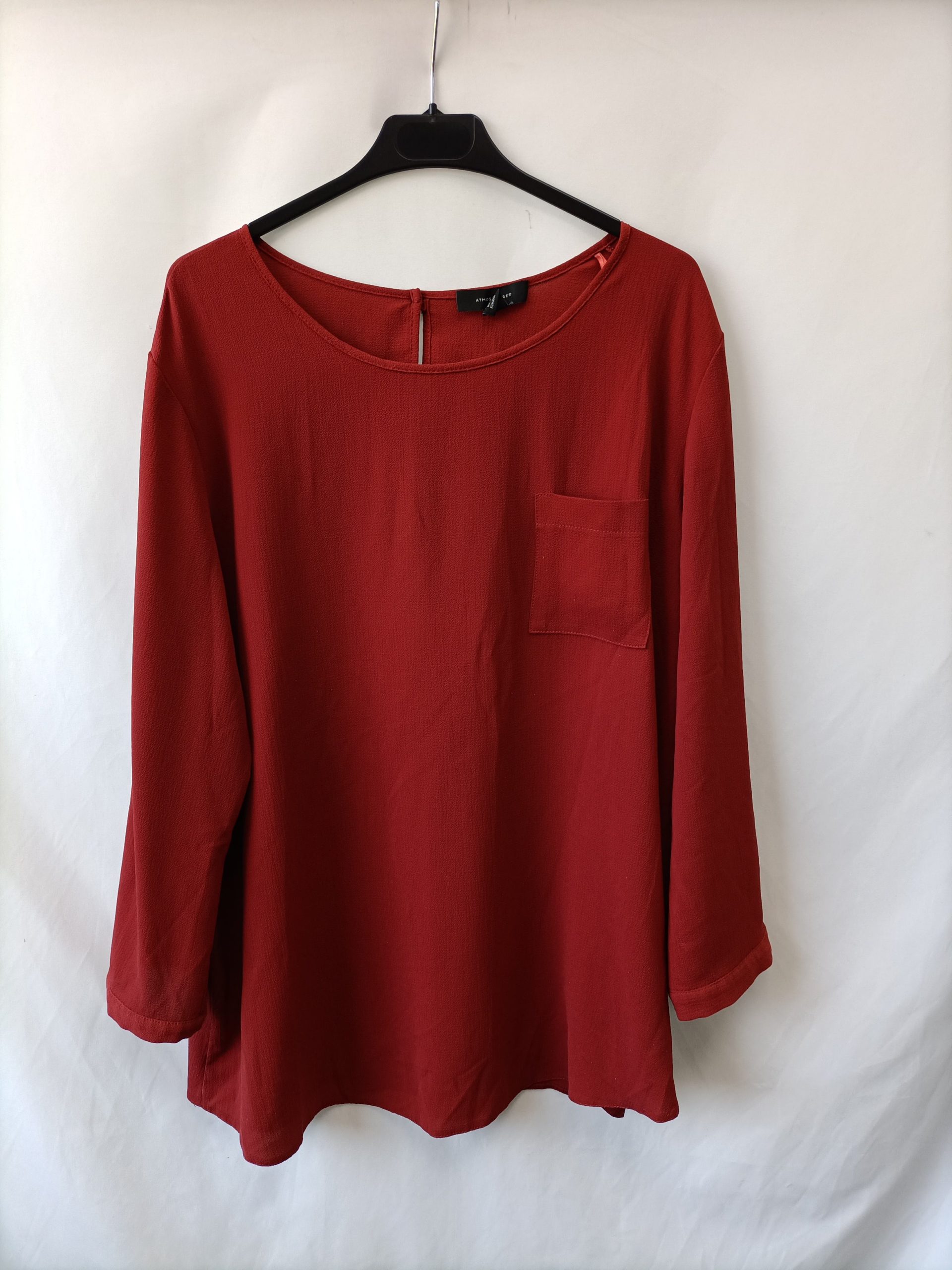 PRIMARK. Blusa Fluida teja T.48