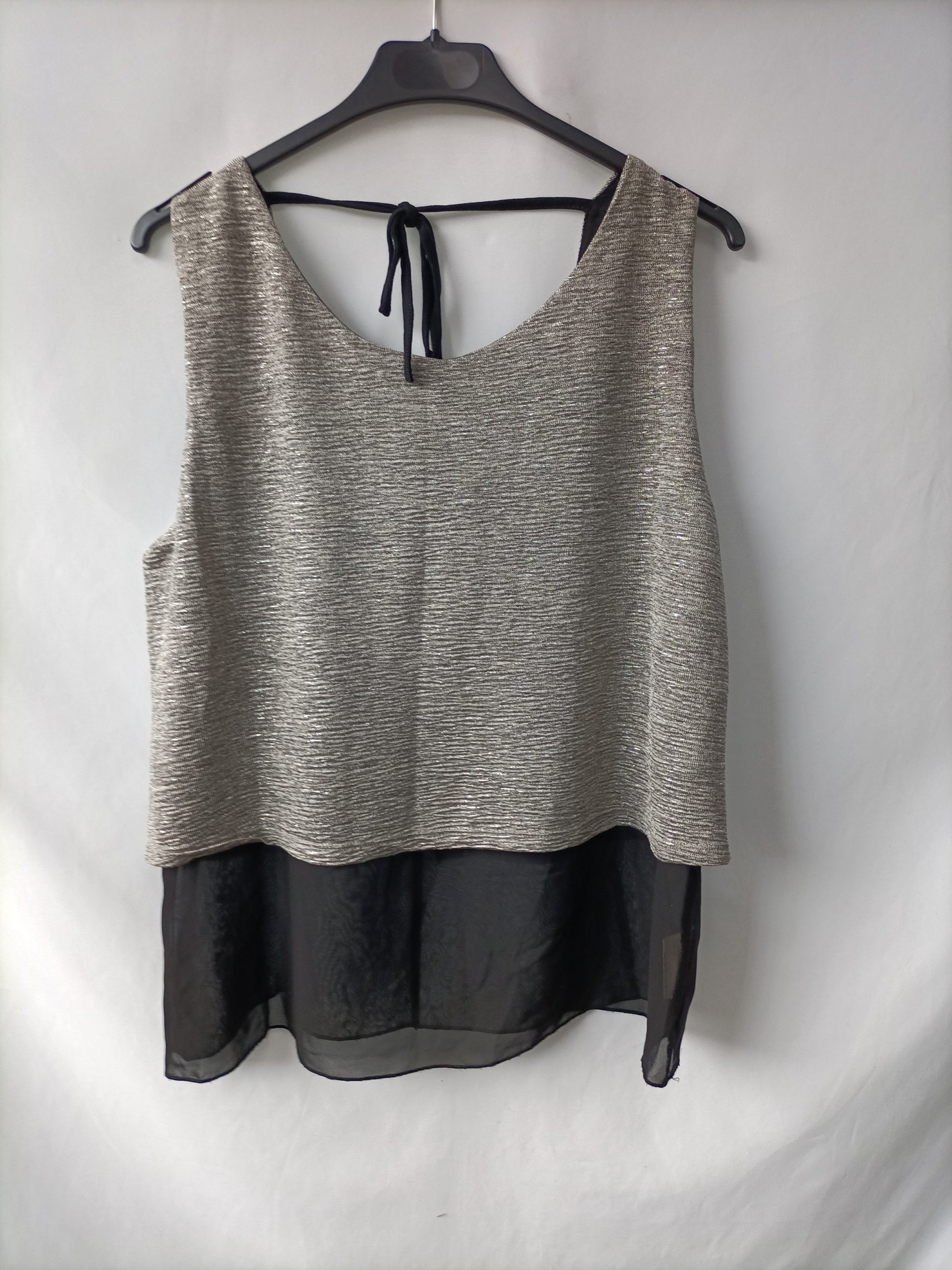 INSIDE. Top doble textura T.l