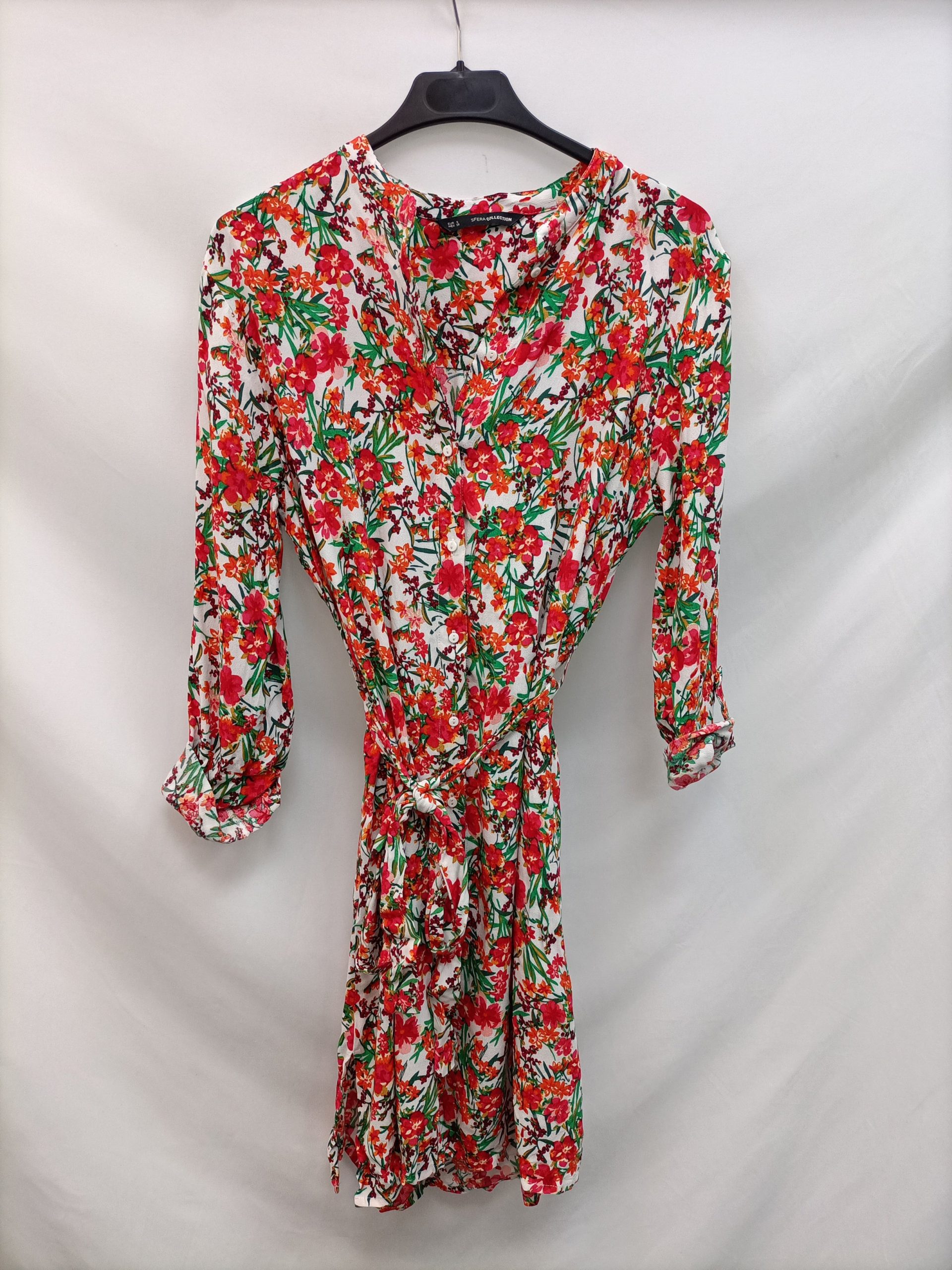 SFERA. Vestido corto camisero T.s