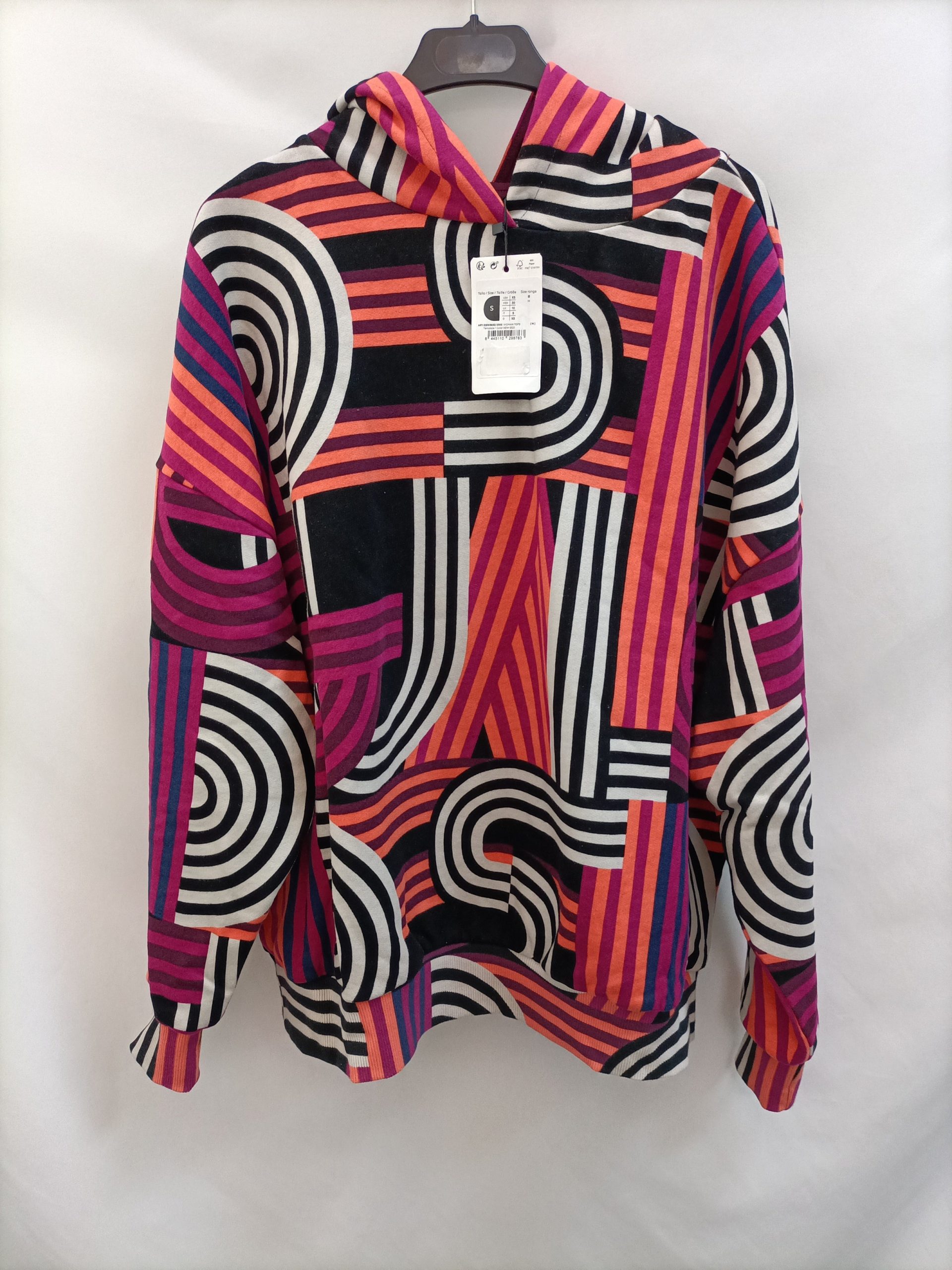 DESIGUAL. Sudadera rayas T.s