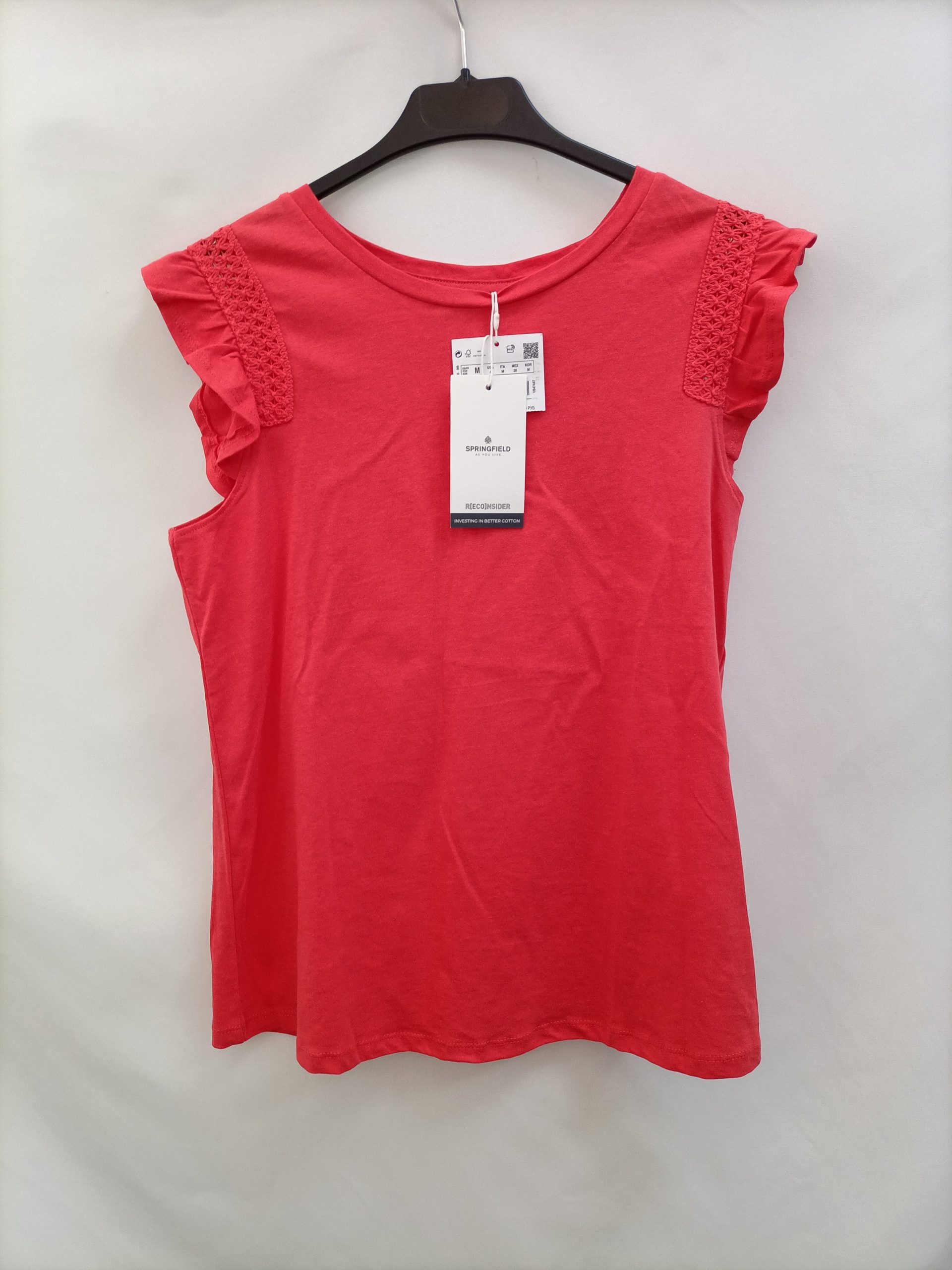 SPRINGFIELD. Camiseta coral T.m