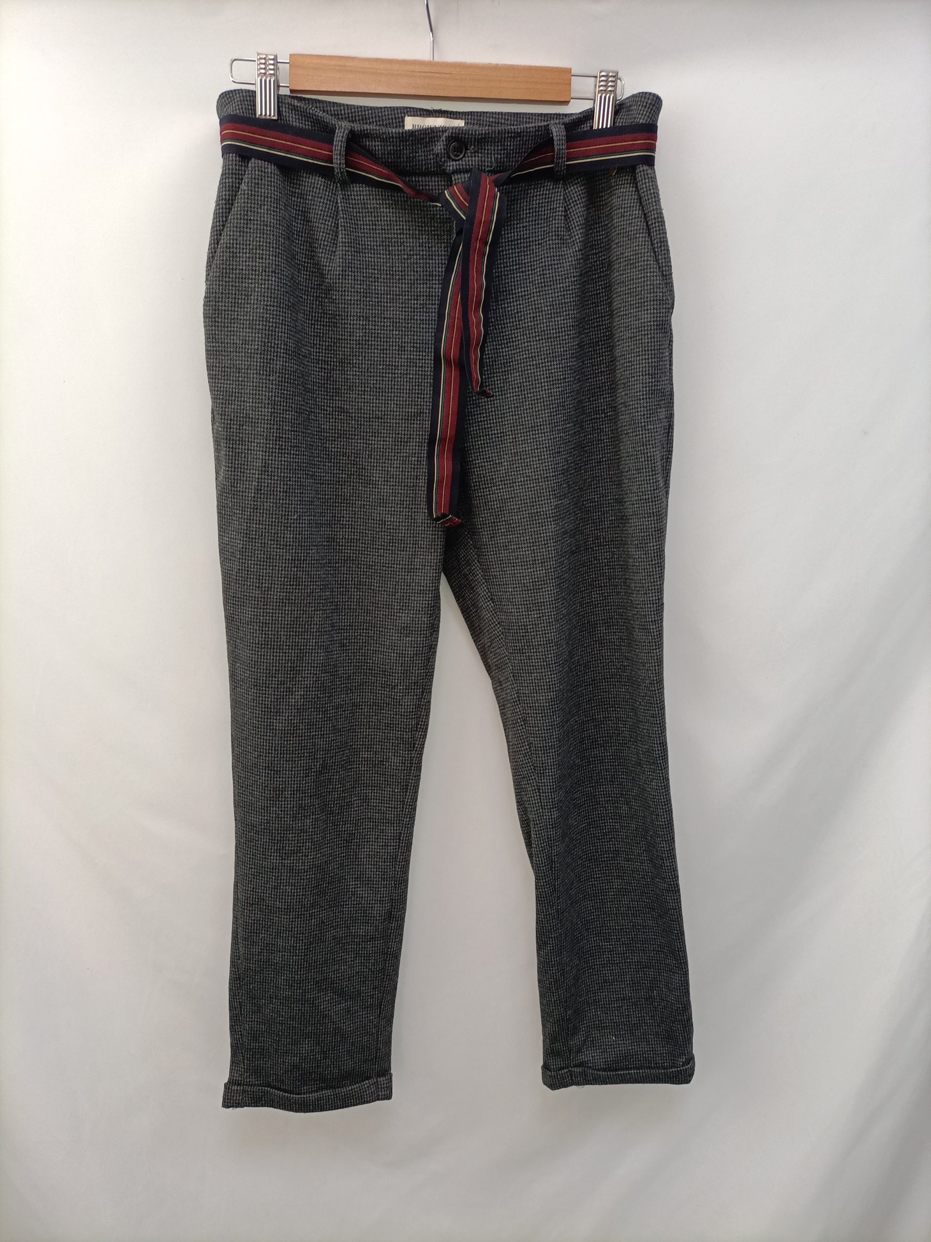 BROWNIE.Pantalones pata de gallo T.m/l