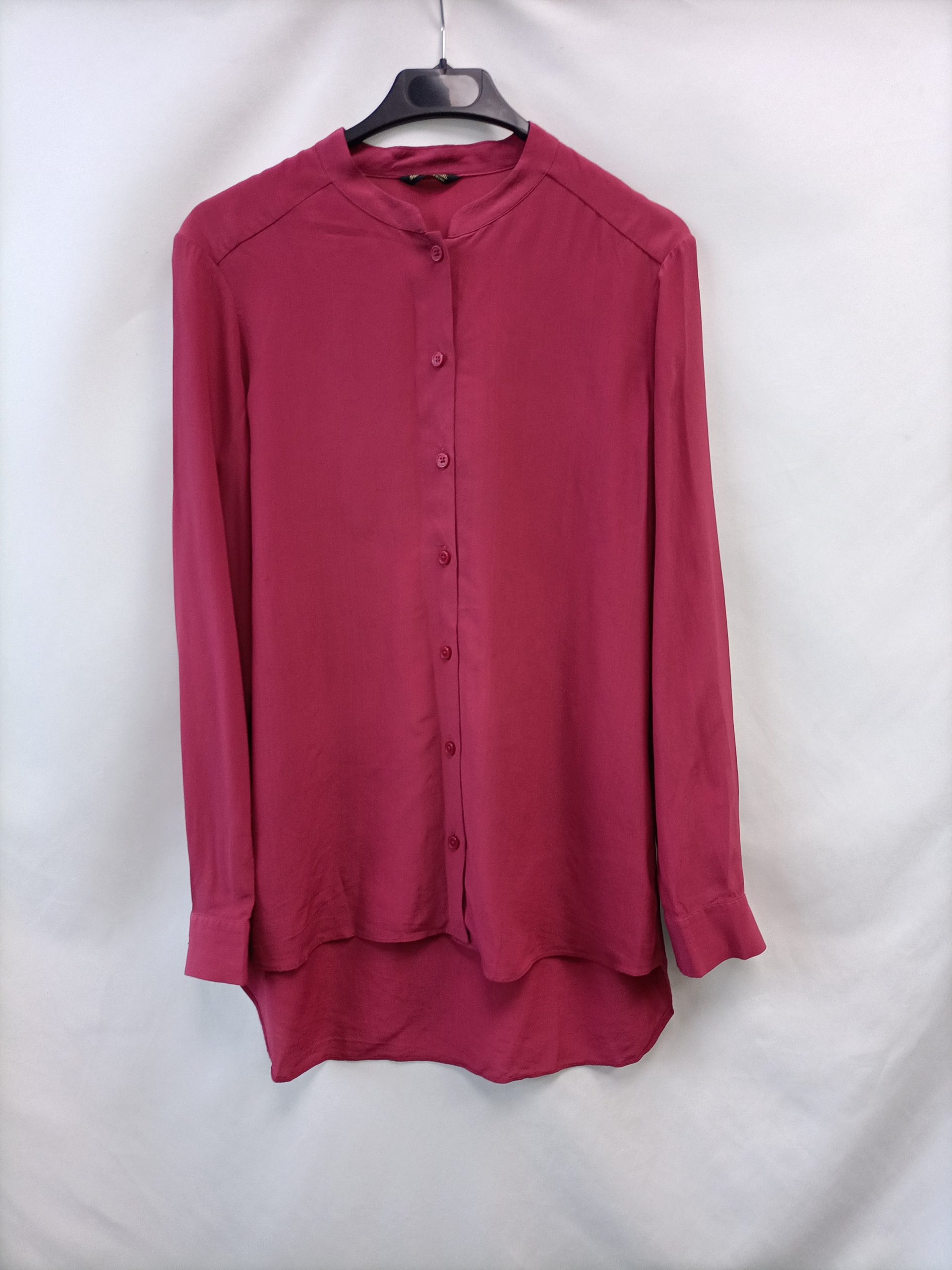 MASSIMO DUTTI.Blusa buganvilla T.36