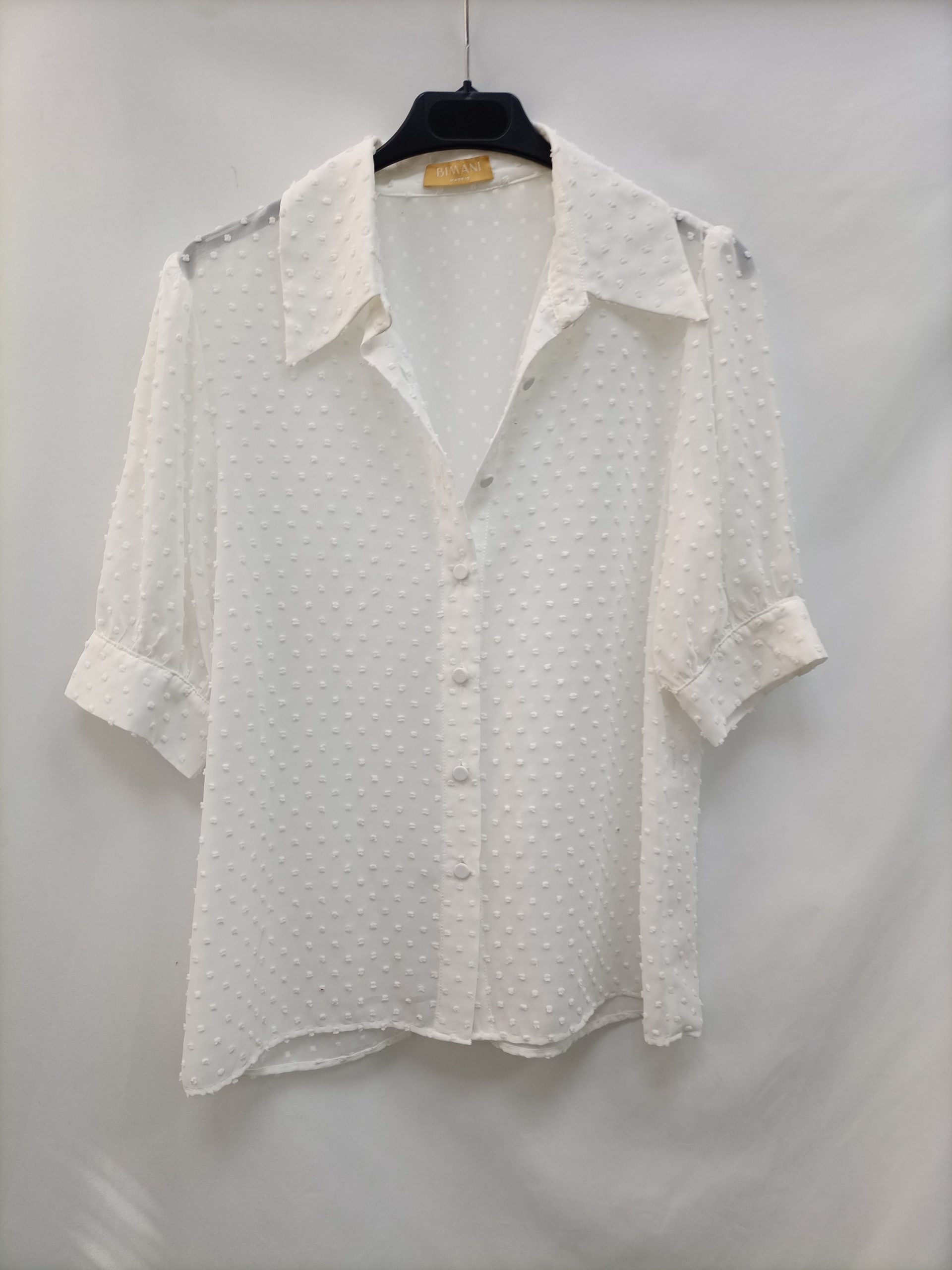 BIMANI. Blusa plumeti T.s