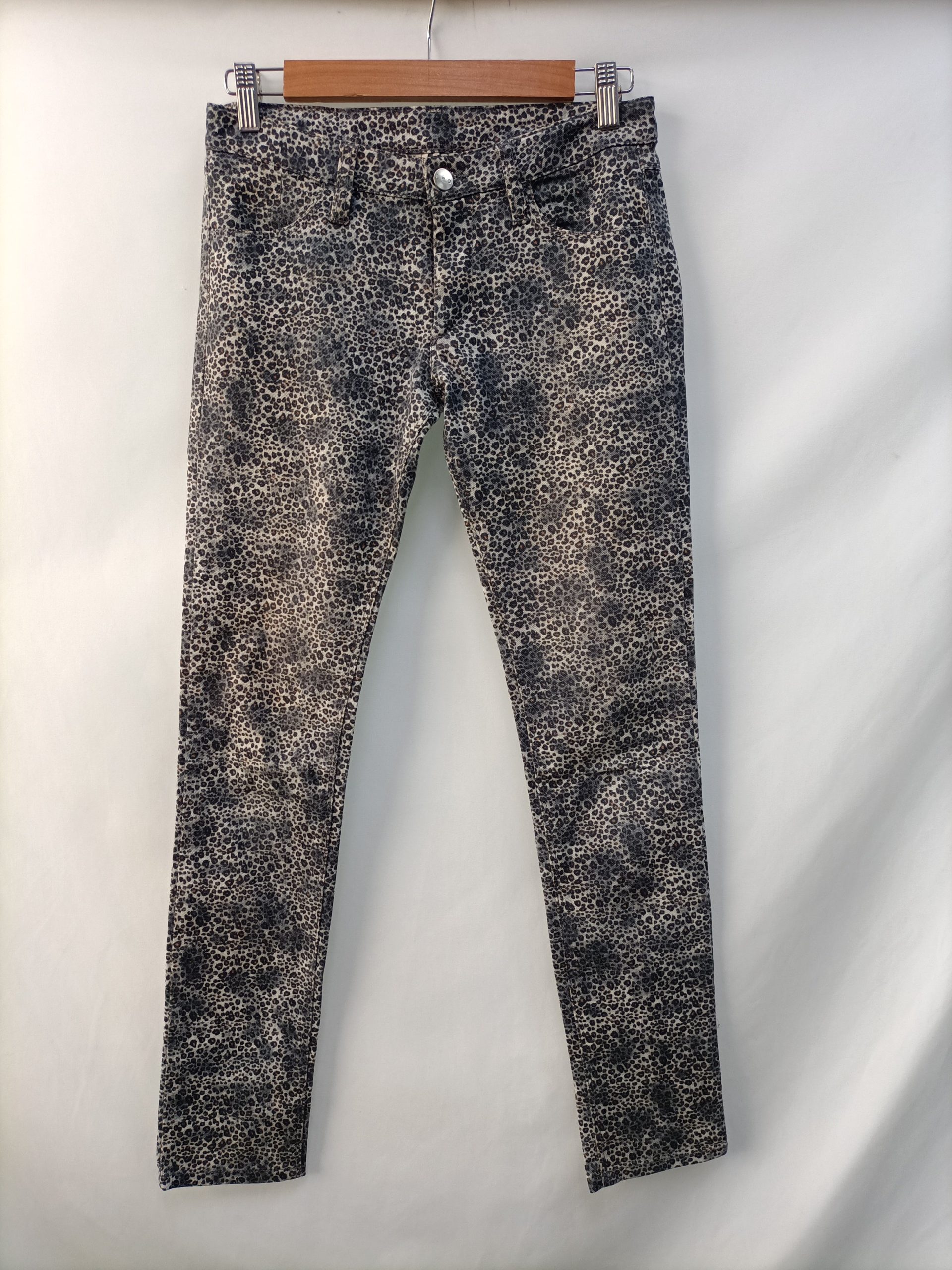 IRO. Pantalón animal print T.36