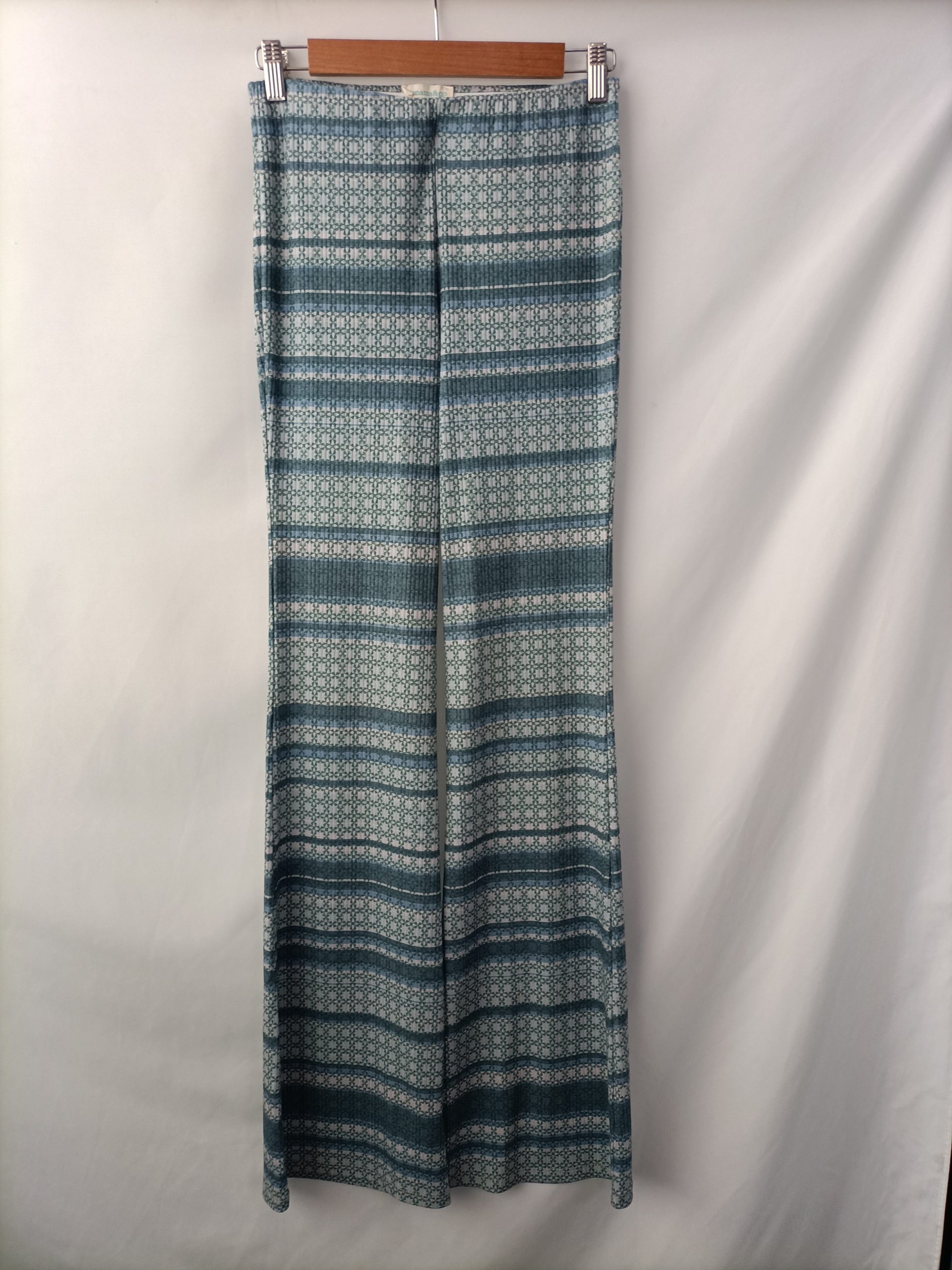 RENATTA&CO. Pantalón elástico estampado T.s/m