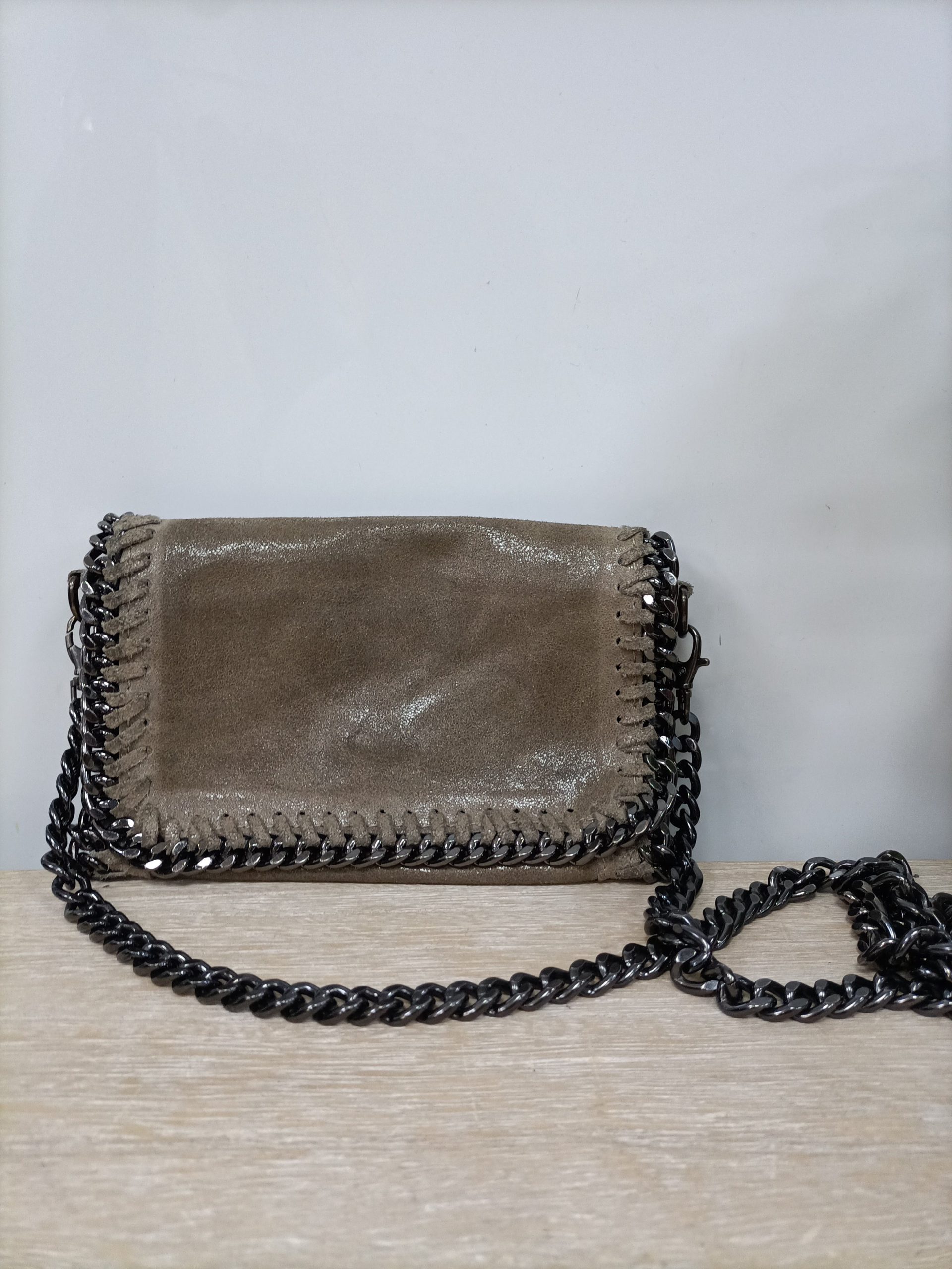 MarketOTRAS. Bolso piel beige