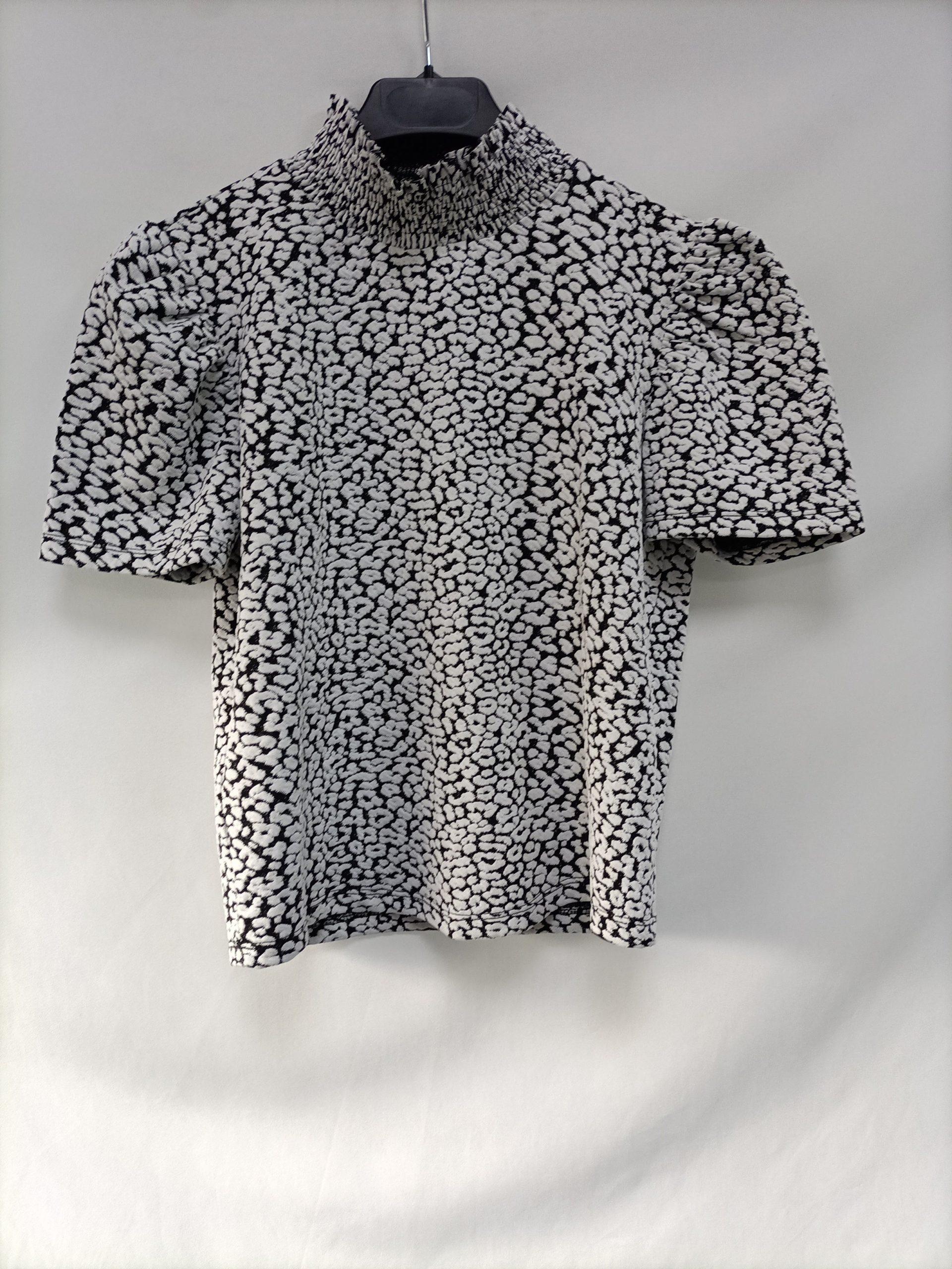 ZARA. Top print textura T.m