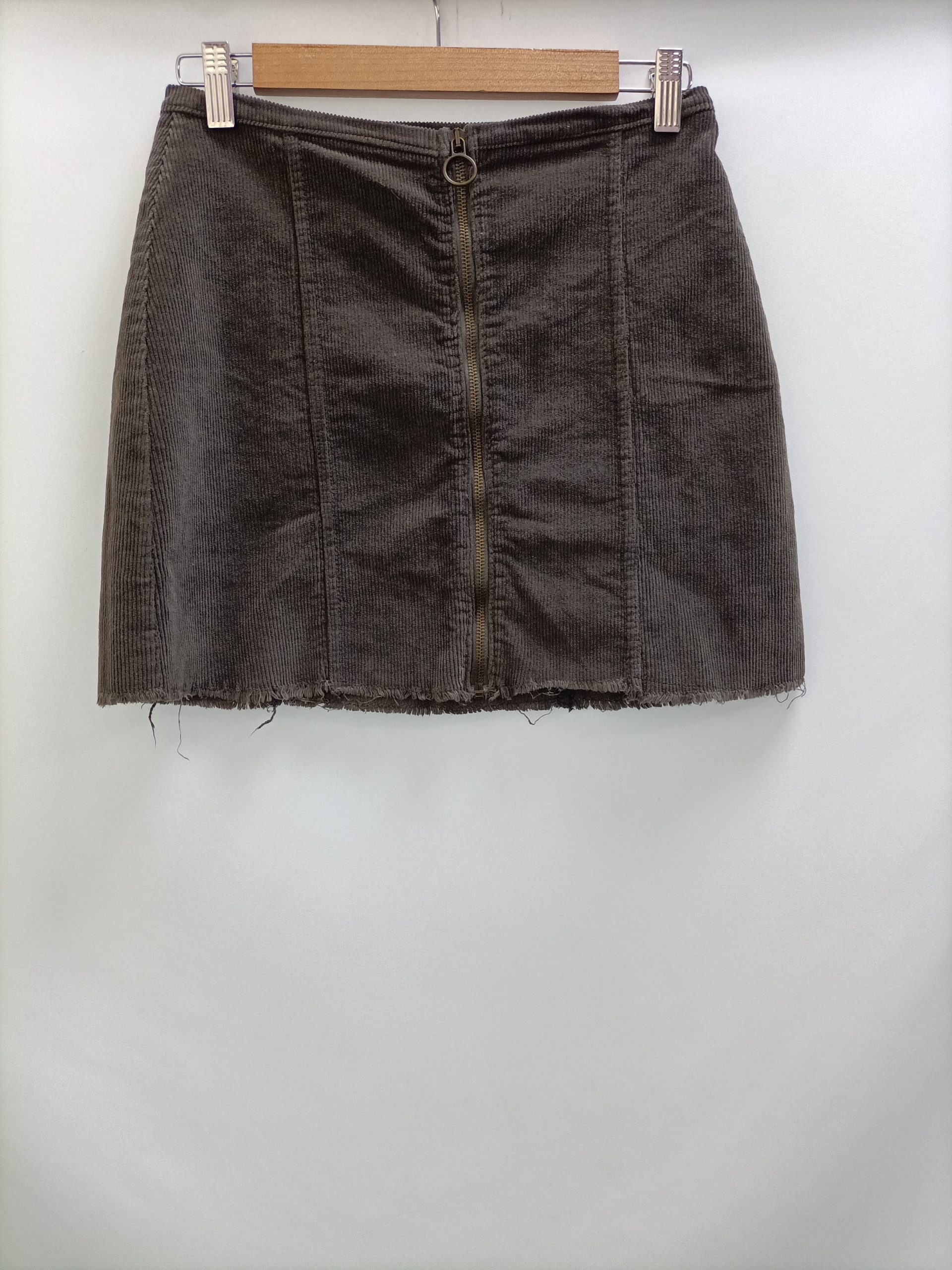 RENATTA&GO. Falda pana marrón T.u(36)