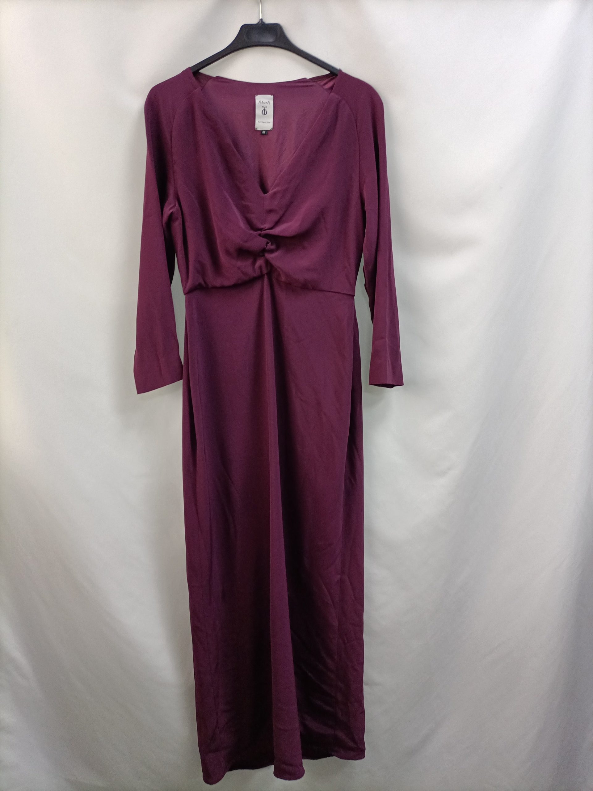 AFORA.Vestido largo morado T.M