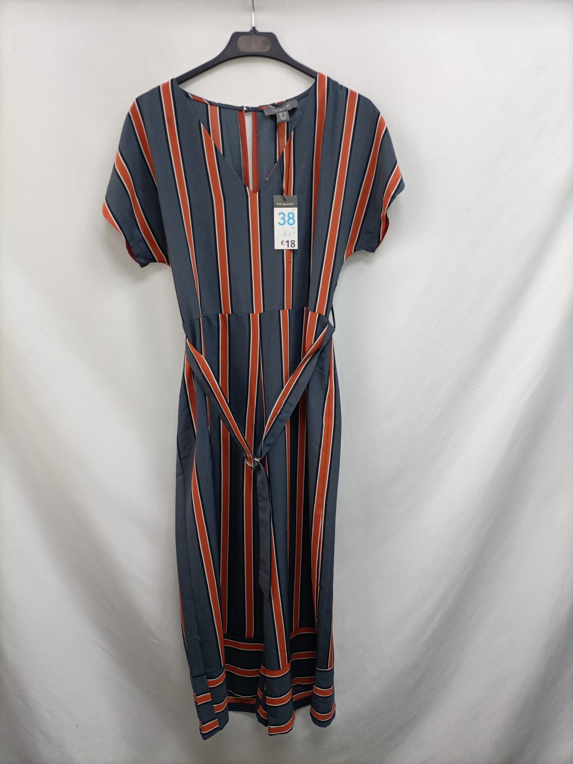 PRIMARK. Mono culotte rayas T.38
