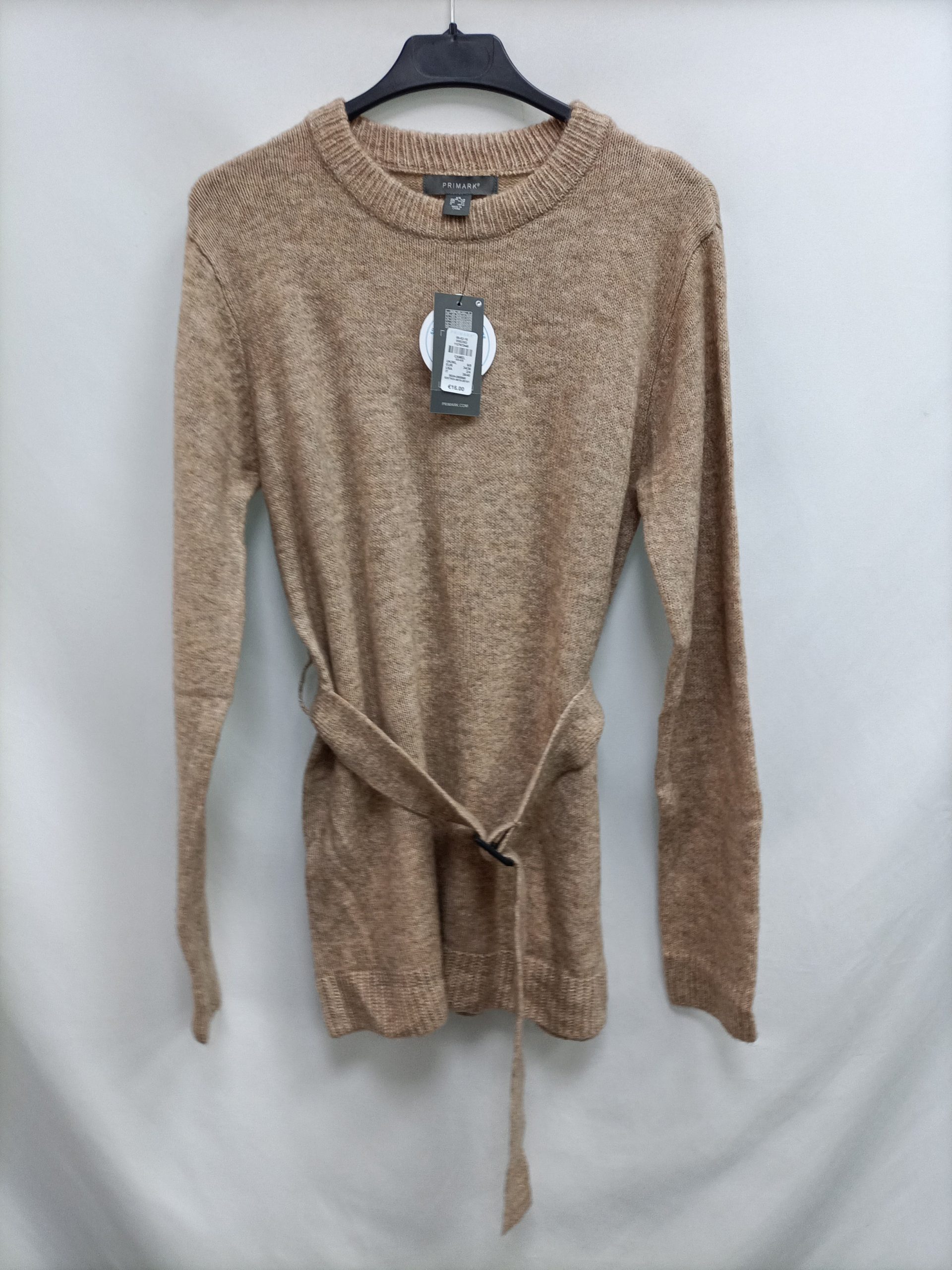 MarketPRIMARK. Jersey beige cinturón T.xs