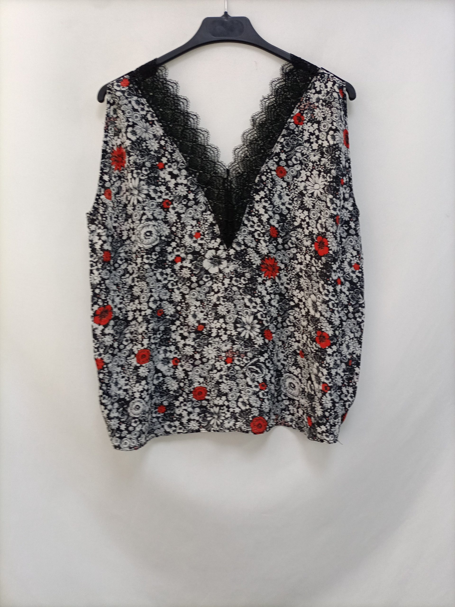 ZADIG&VOLTAIRE. Top lencero flores T.xs