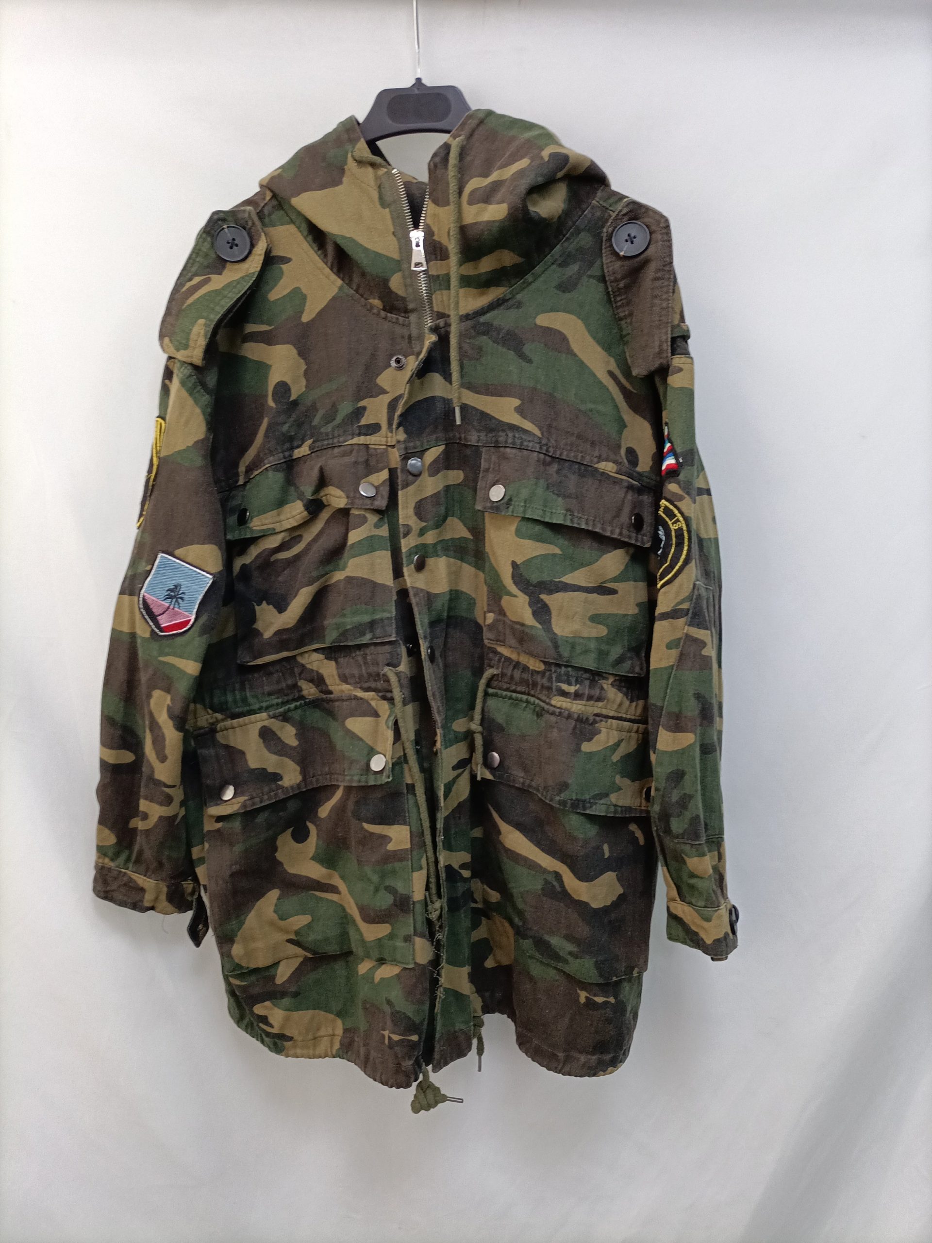 BDBA. Parka fina camuflaje T.38