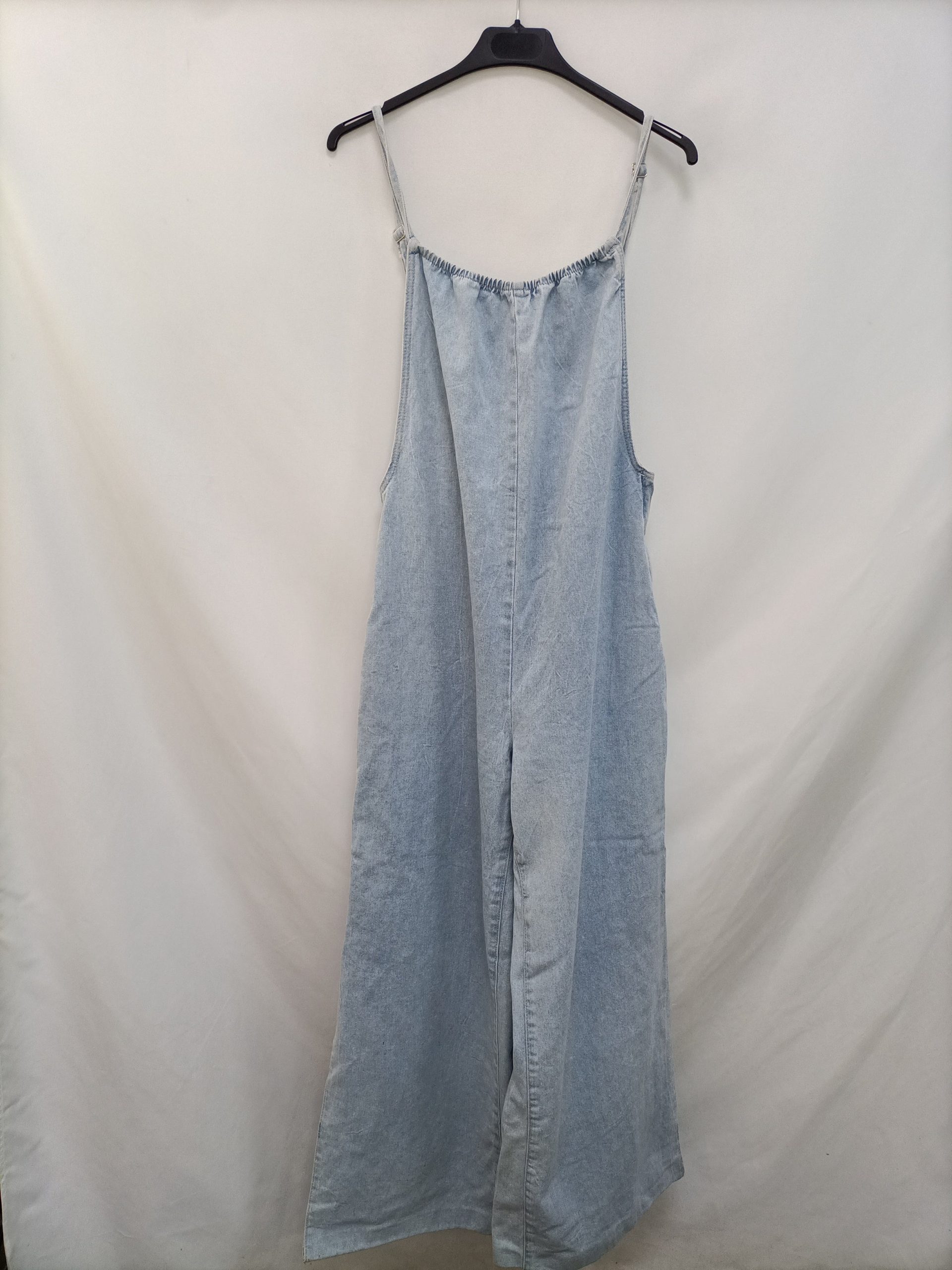 BERSHKA. Peto recto denim T.m