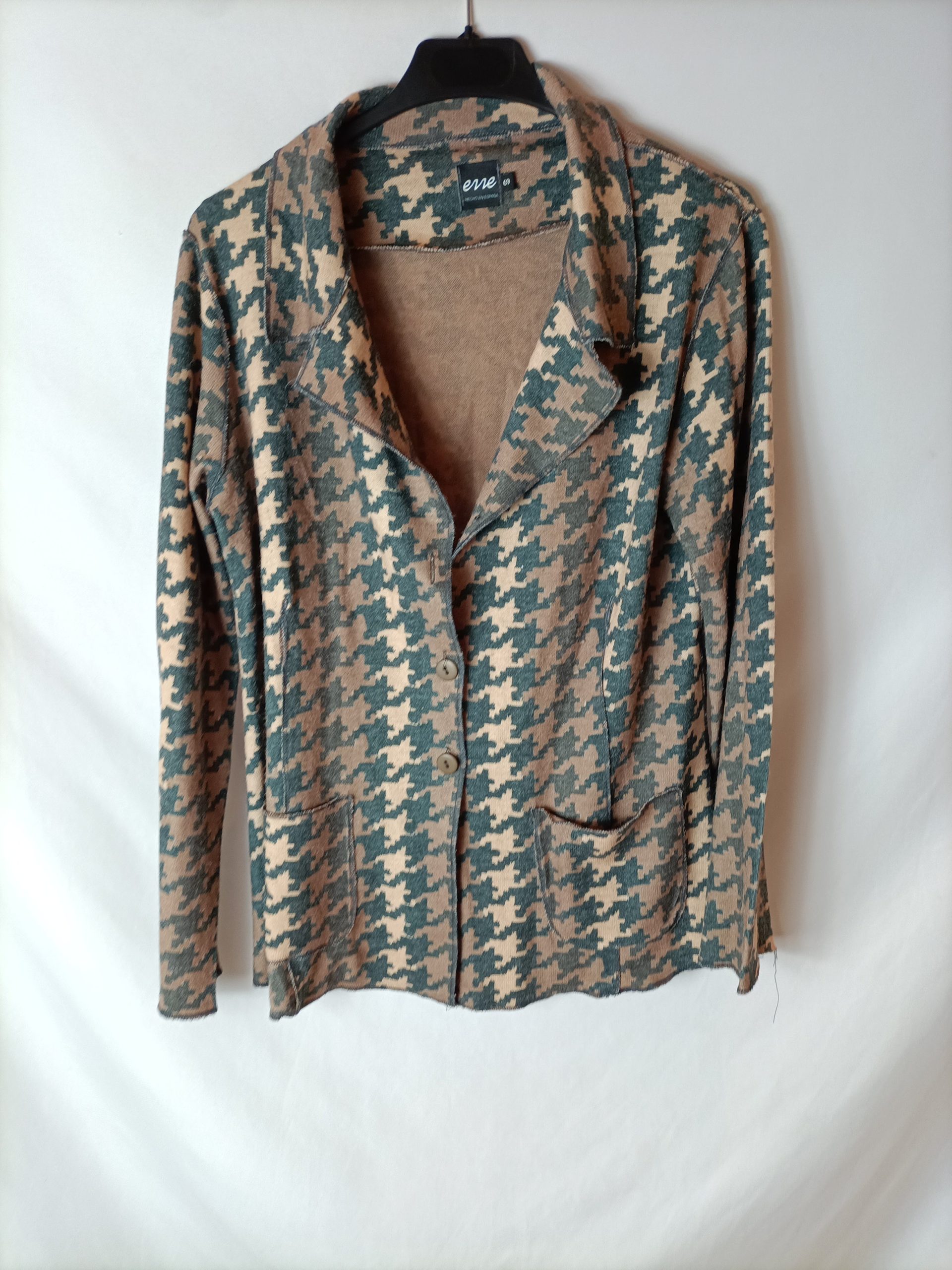 ERRE. Chaqueta pata de gallo T.s (tara)
