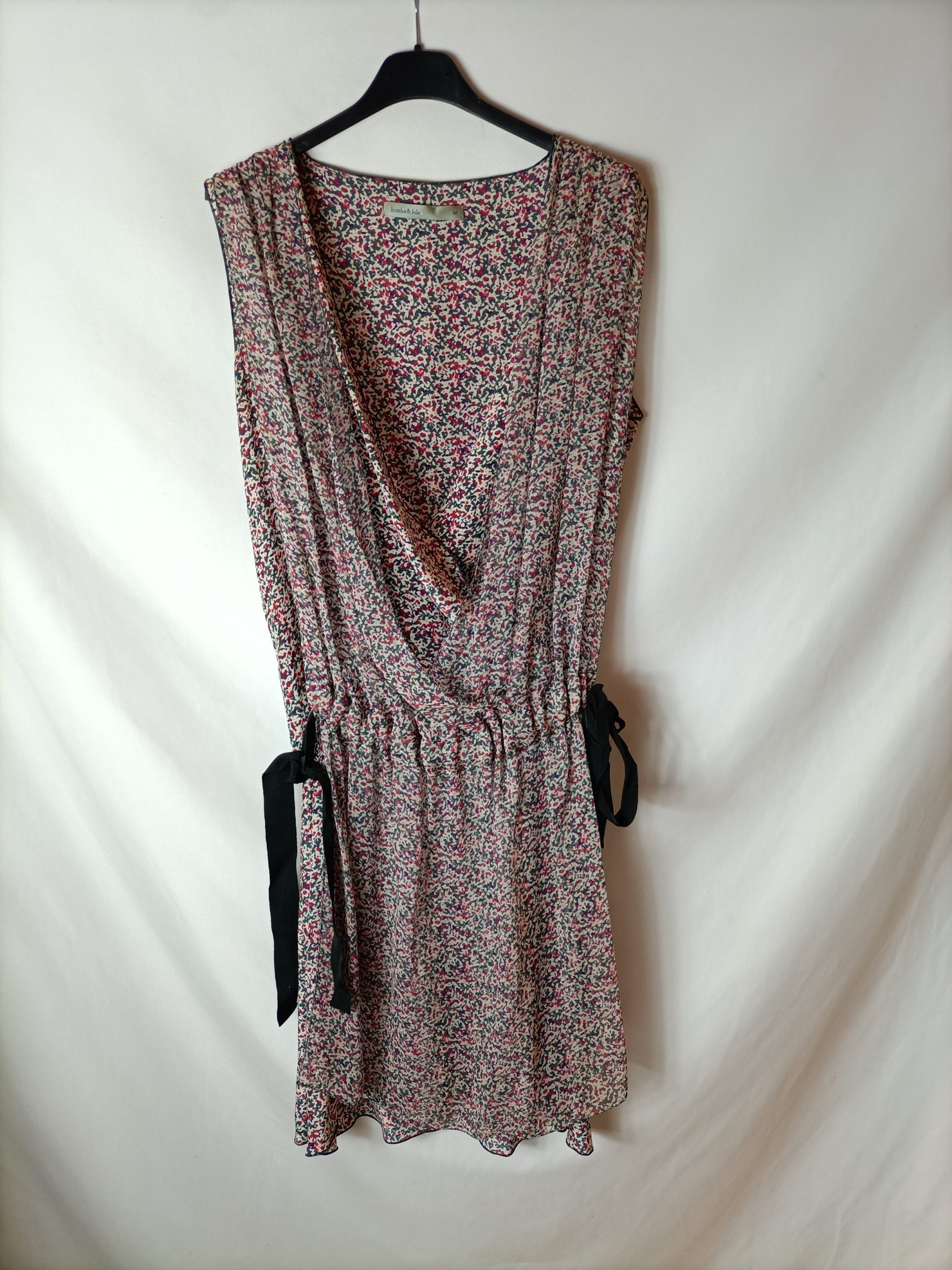 BIMBA Y LOLA. Vestido corto estampado T.M