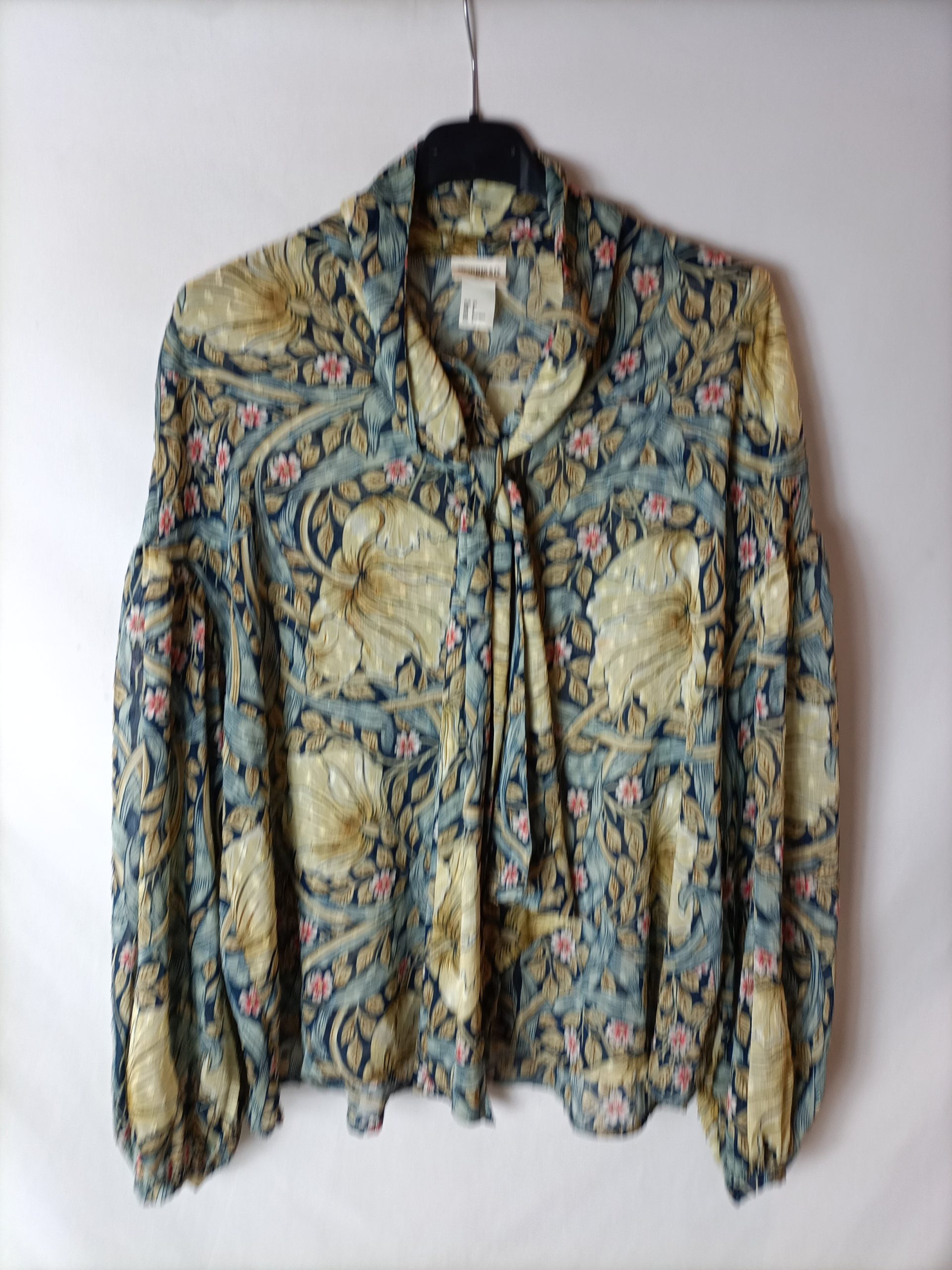 H&M x MORRIS&CO.Blusa estampada flores T.34