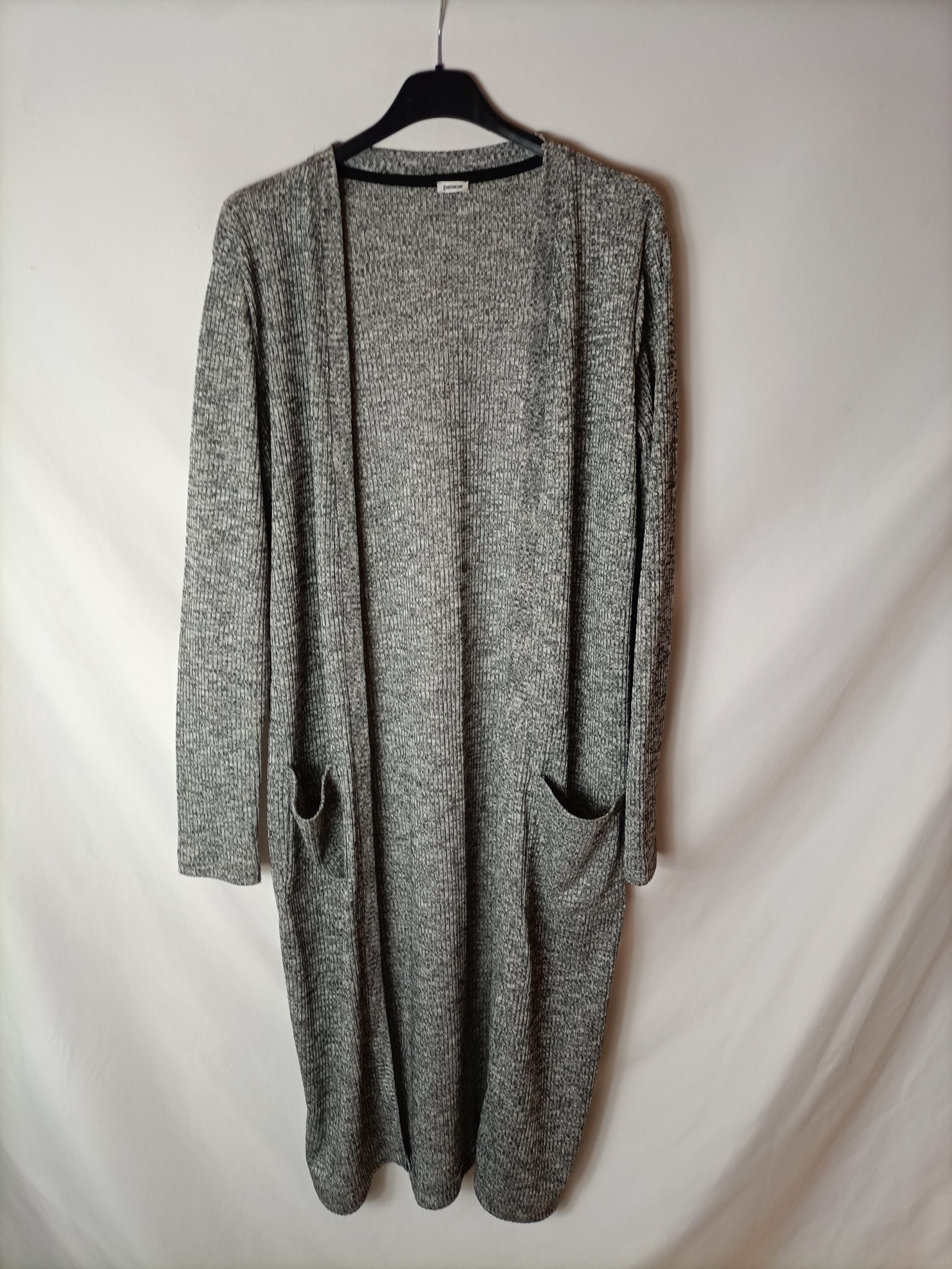 PIMKIE. Cárdigan gris jaspeado T.s/m