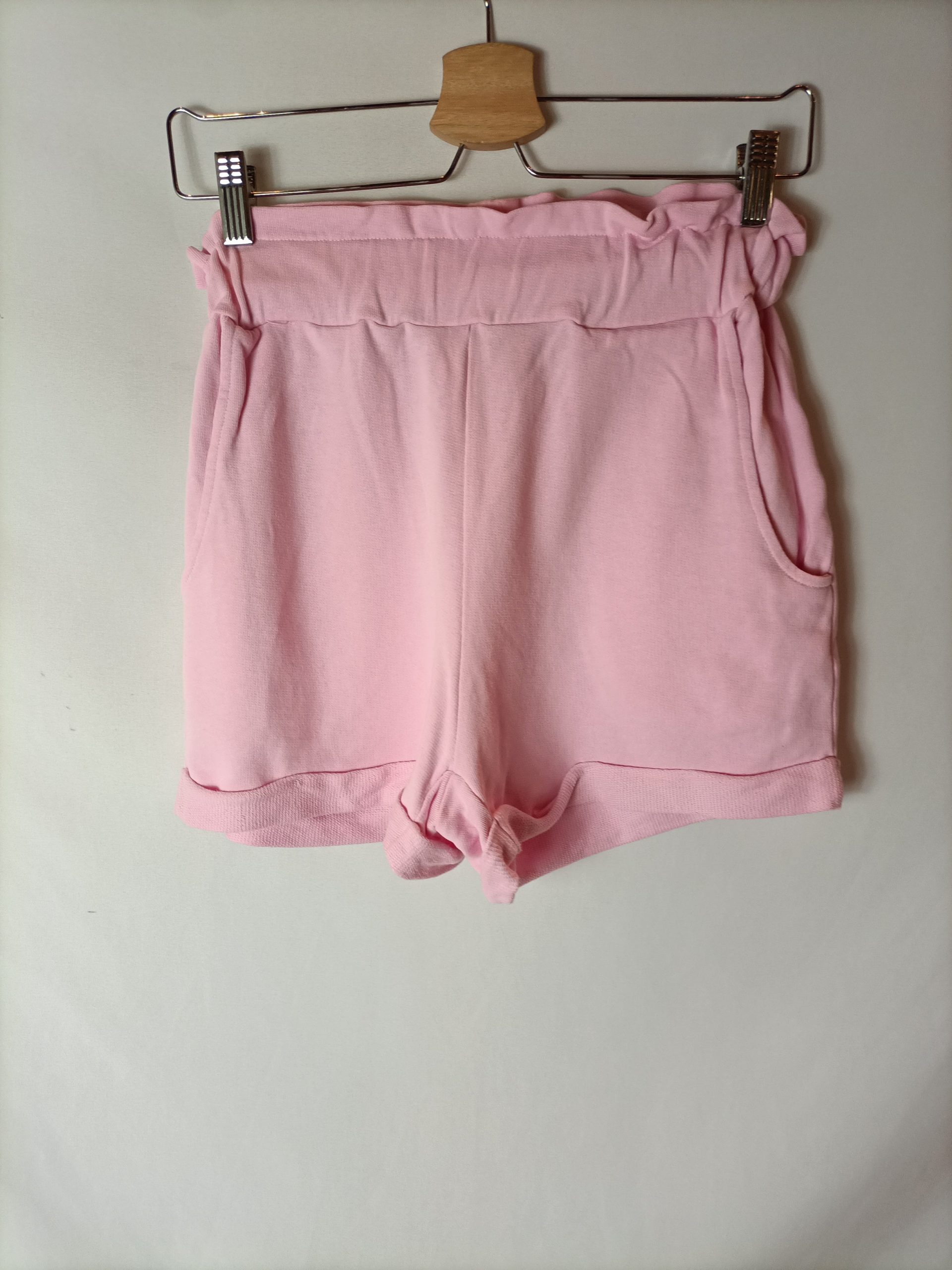 WILDREAMERS. Shorts felpa rosa claro. T XS