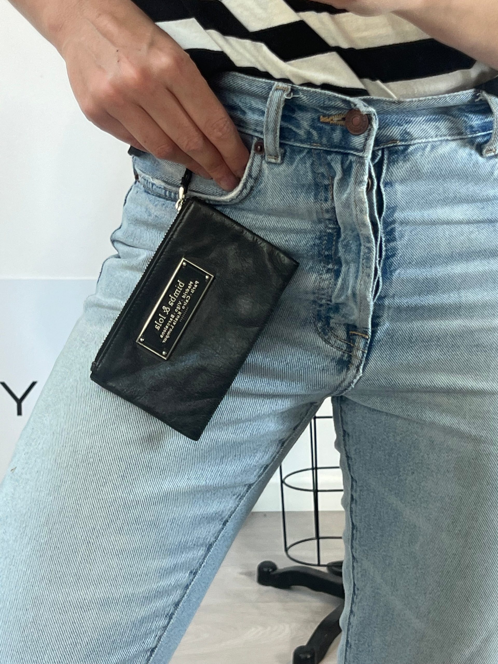 BIMBA Y LOLA. Monedero piel.