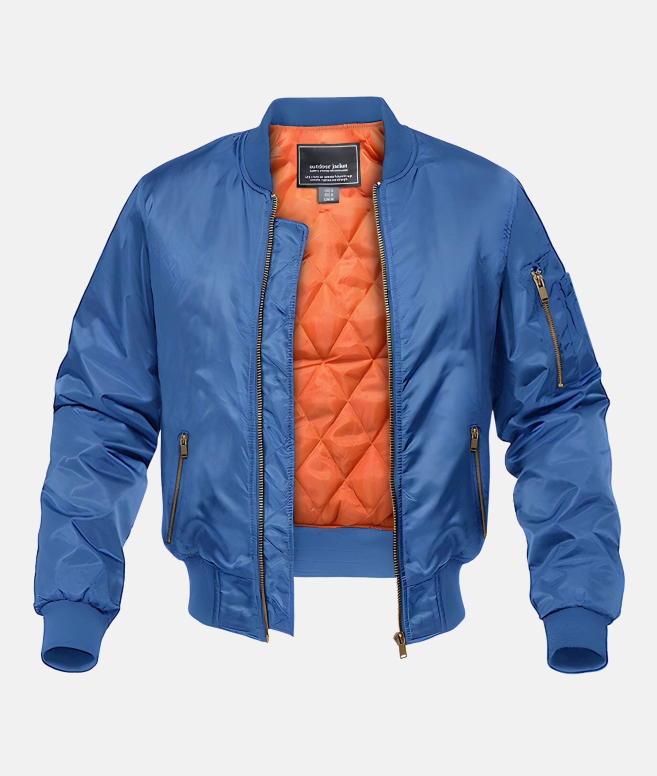 Ted - Chaqueta Bomber de Piloto en Look Moderno