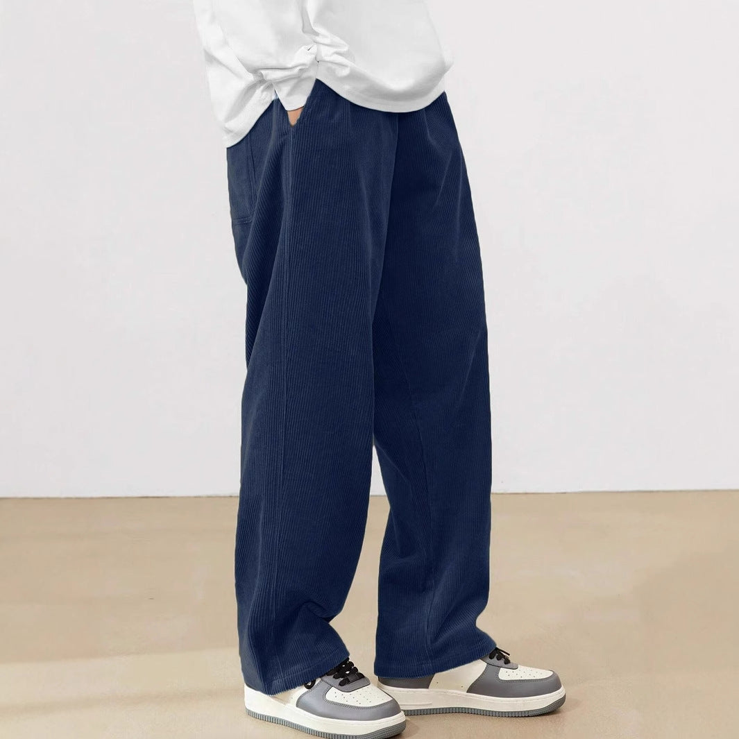 Kenrick - Pantalón de pana recto para hombres