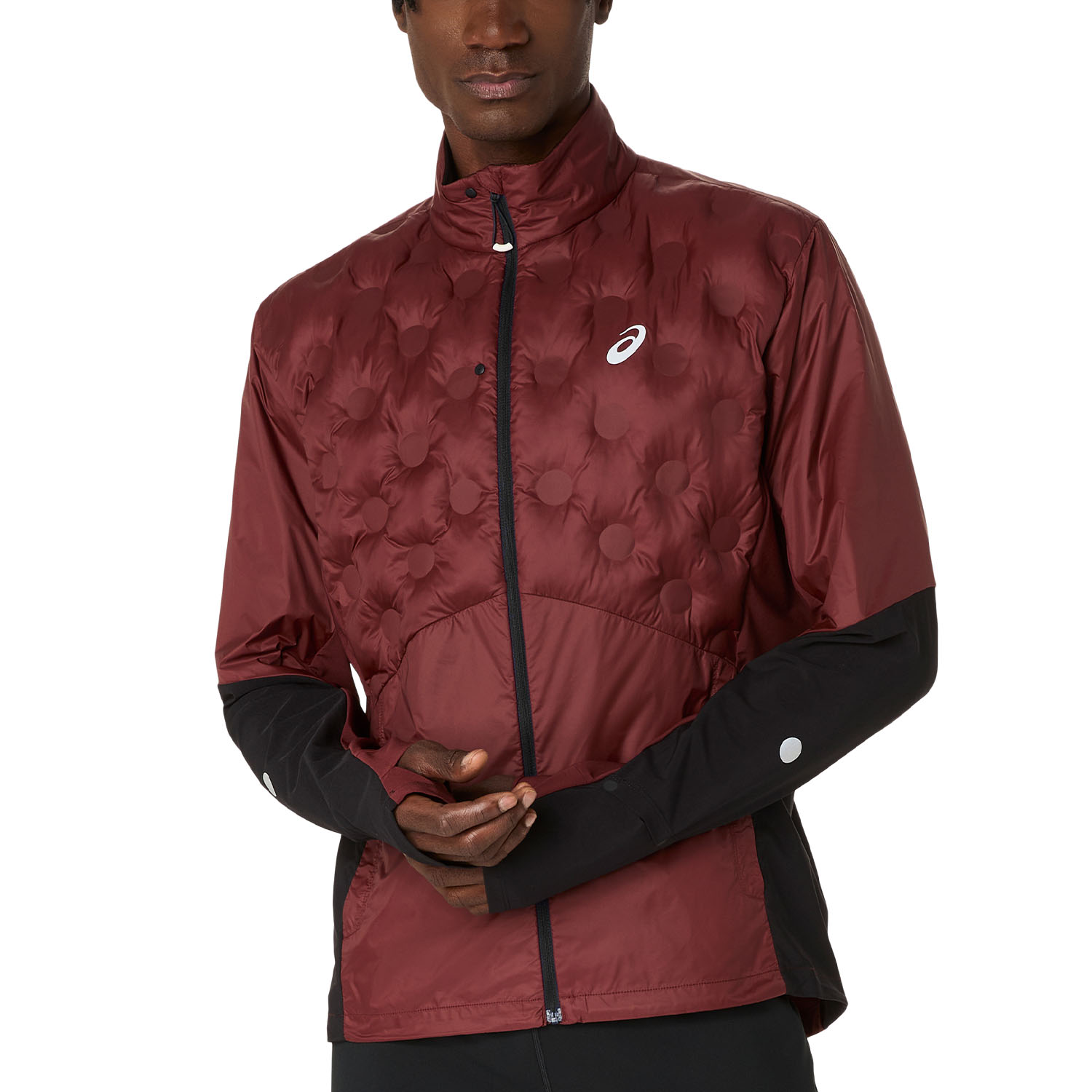 ASICS Road Winter Chaqueta Dark Red Planet