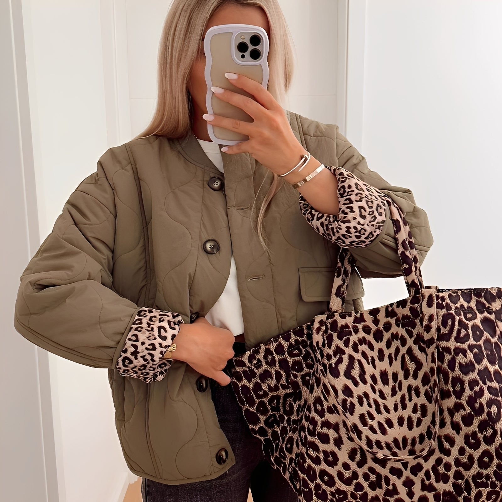 Arienne - Elegante, suelto abrigo casual para mujeres