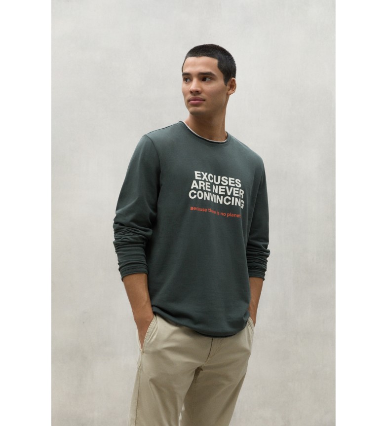 ECOALF Sudadera Linton verde