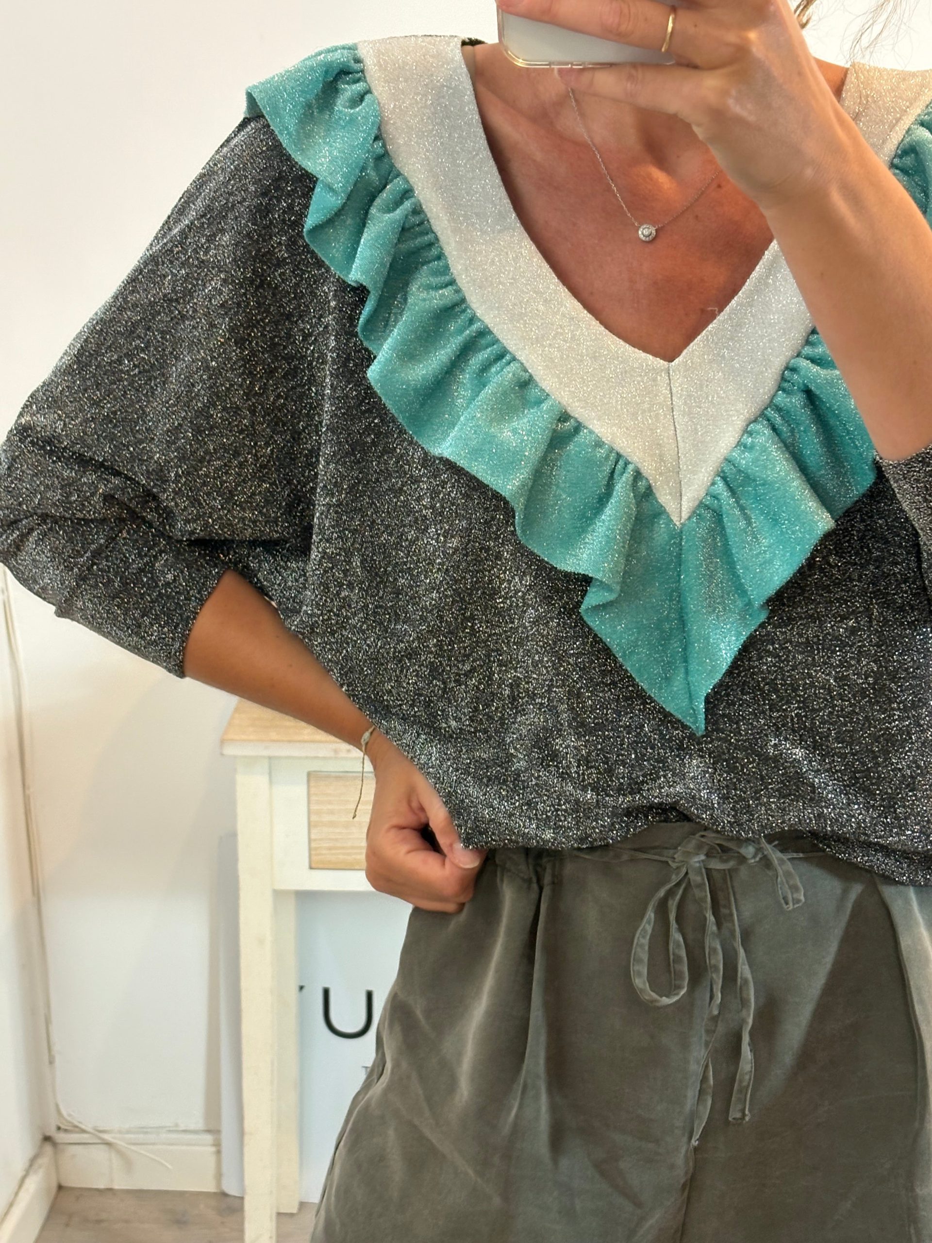 EWIGEM. Top hilos metálicos T.s