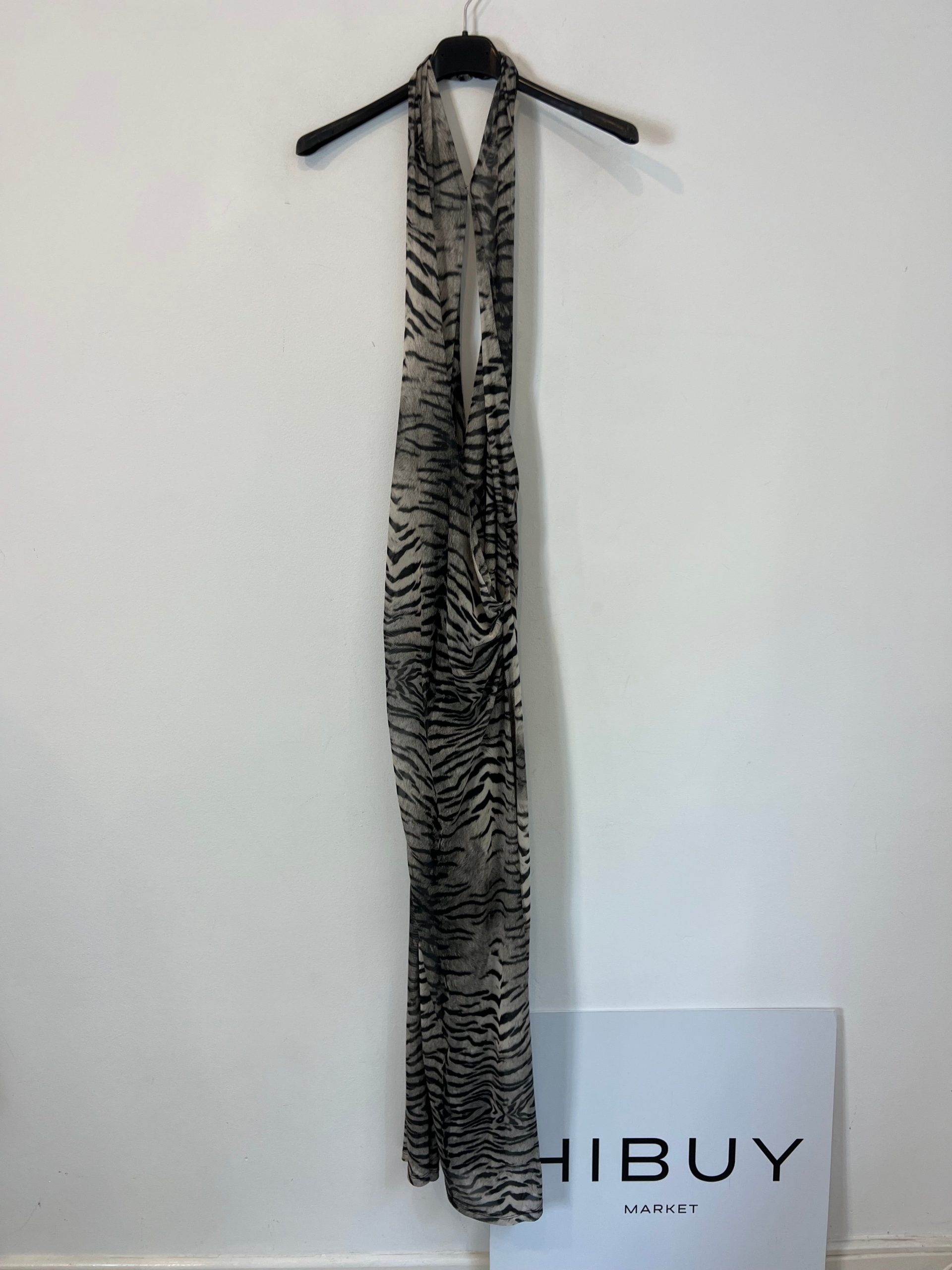 ZARA. Vestido midi tul elástico. T S