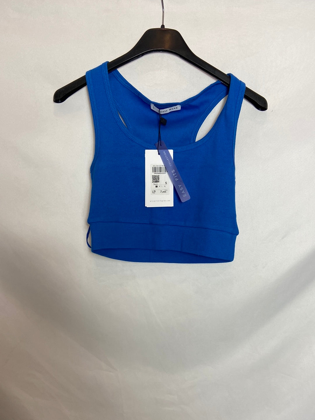 EASY WEAR. Croptop azul tirante T.S