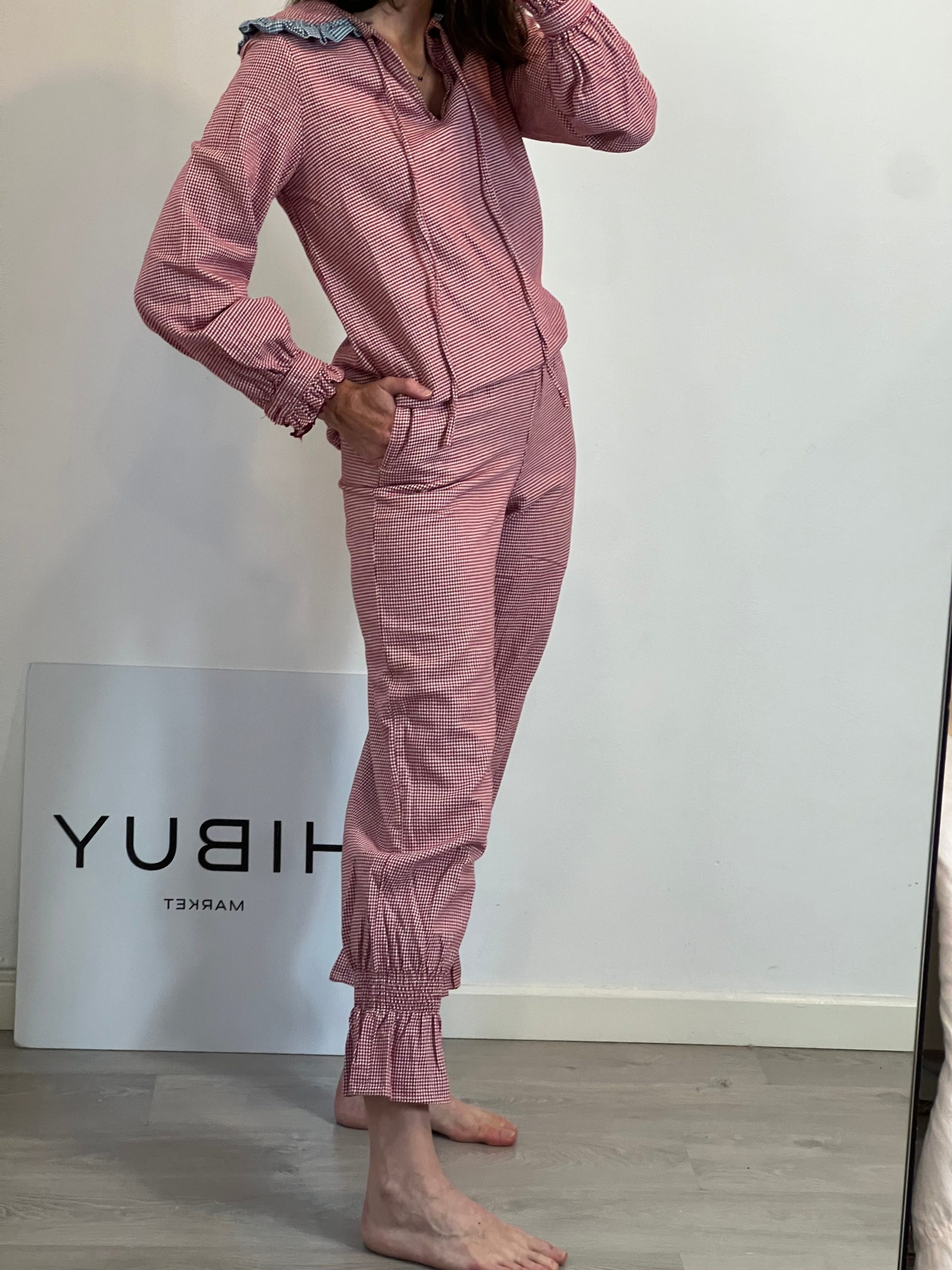 RITAVON. Total look pata de gallo textura . T 34