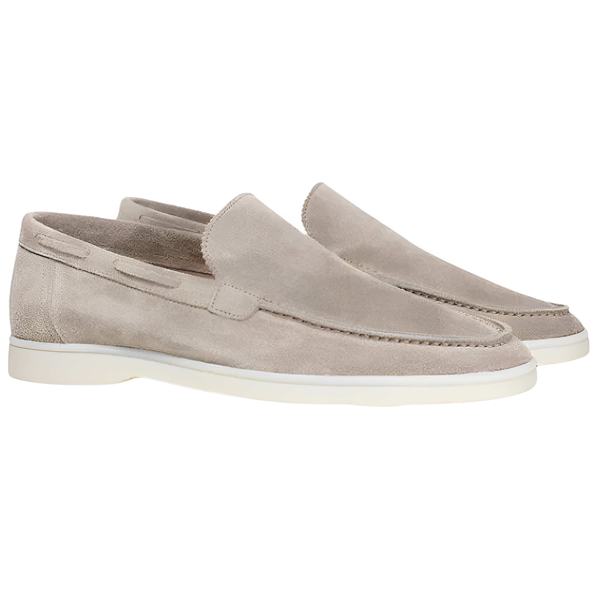 Lewin - Zapatos Casuales Retro de Gamuza para Hombres