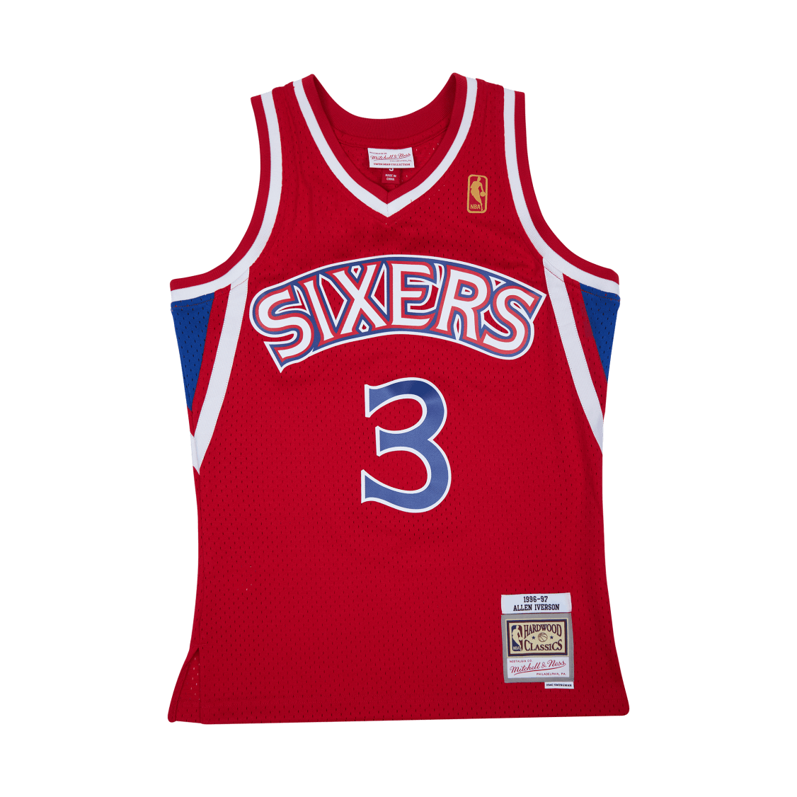76ers Swingman Jersey 96 Iverson