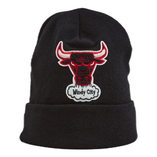 Bulls Chenille Logo Cuff Knit