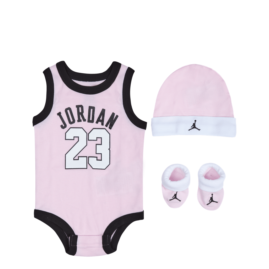 Kids Jordan 23 Jersey + Hat + Booties Set (6-12MOS)
