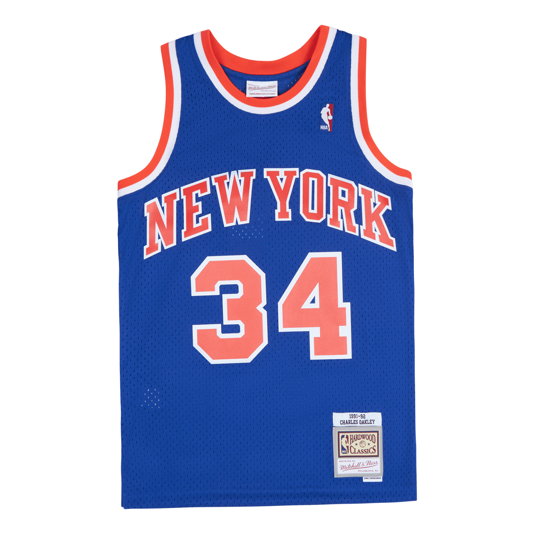 Knicks Swingman Jersey -Charles Oakley