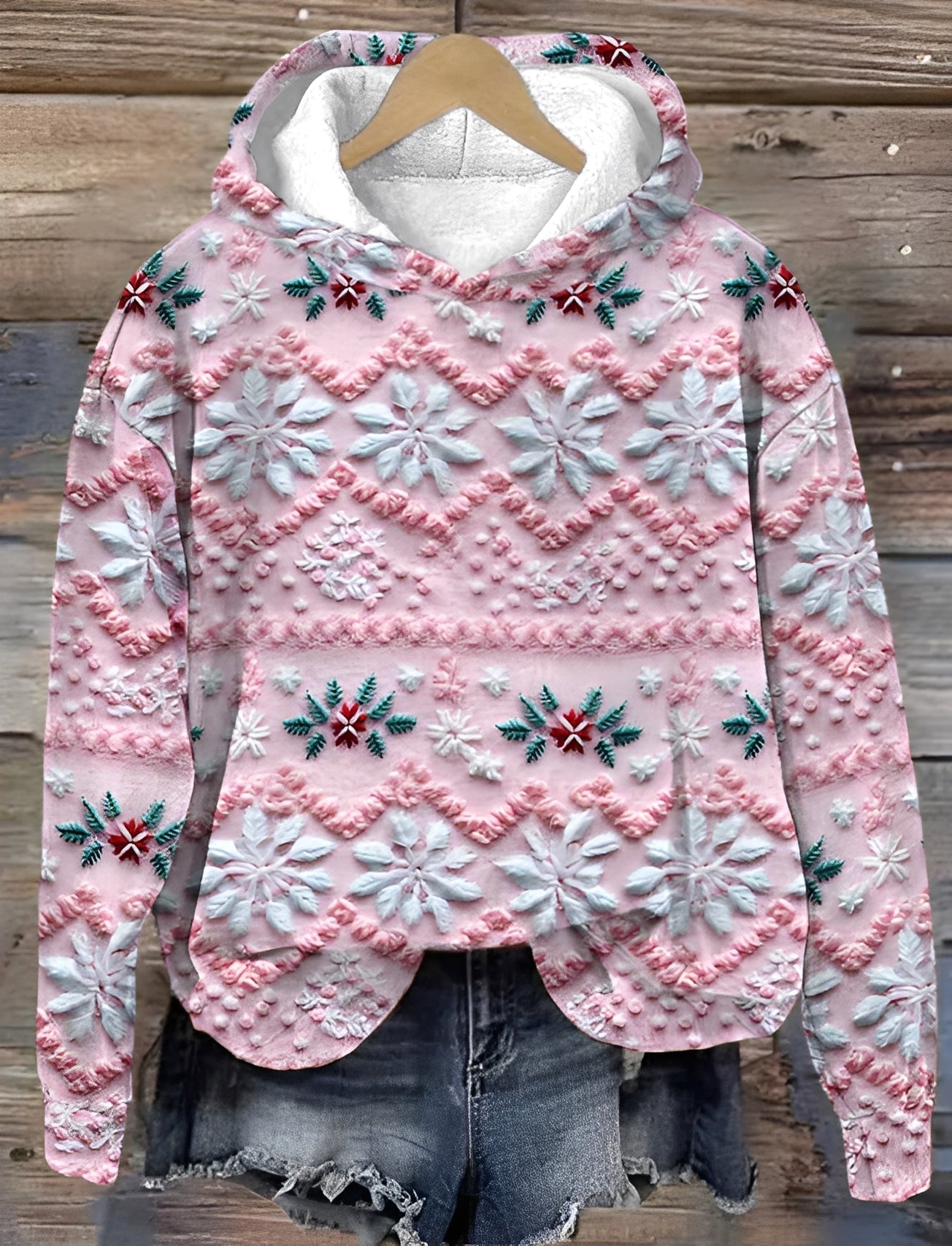 Jacalyn - Casual, colorido hoodie para mujeres